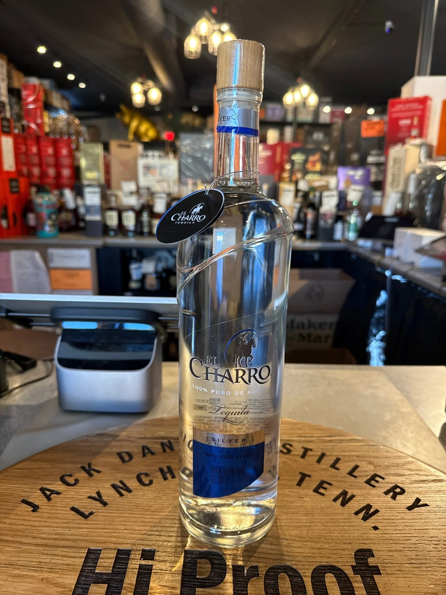 El Charro Silver Tequila 1L