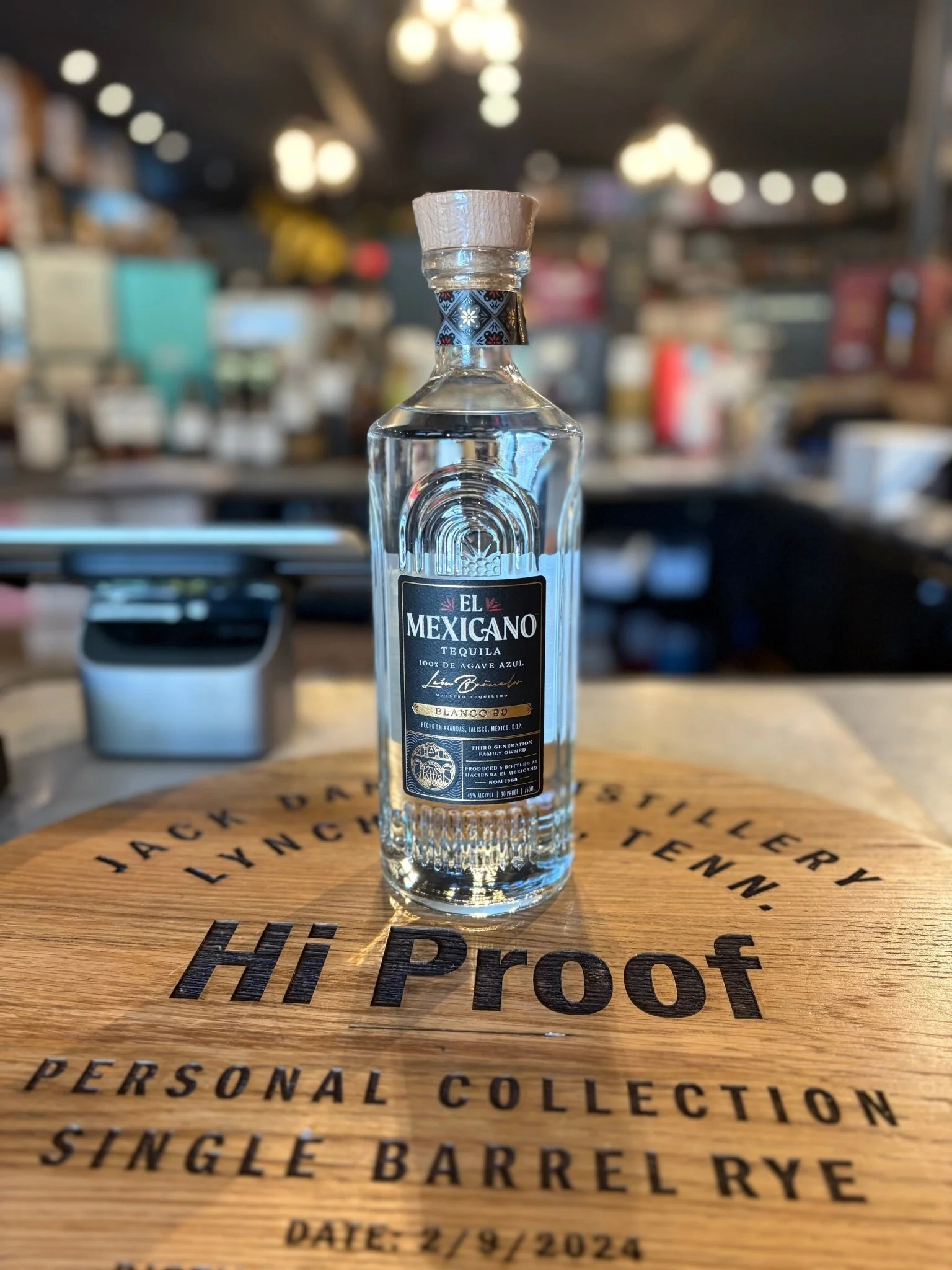 El Mexicano Teouila Blanco 90 Proof 750ml