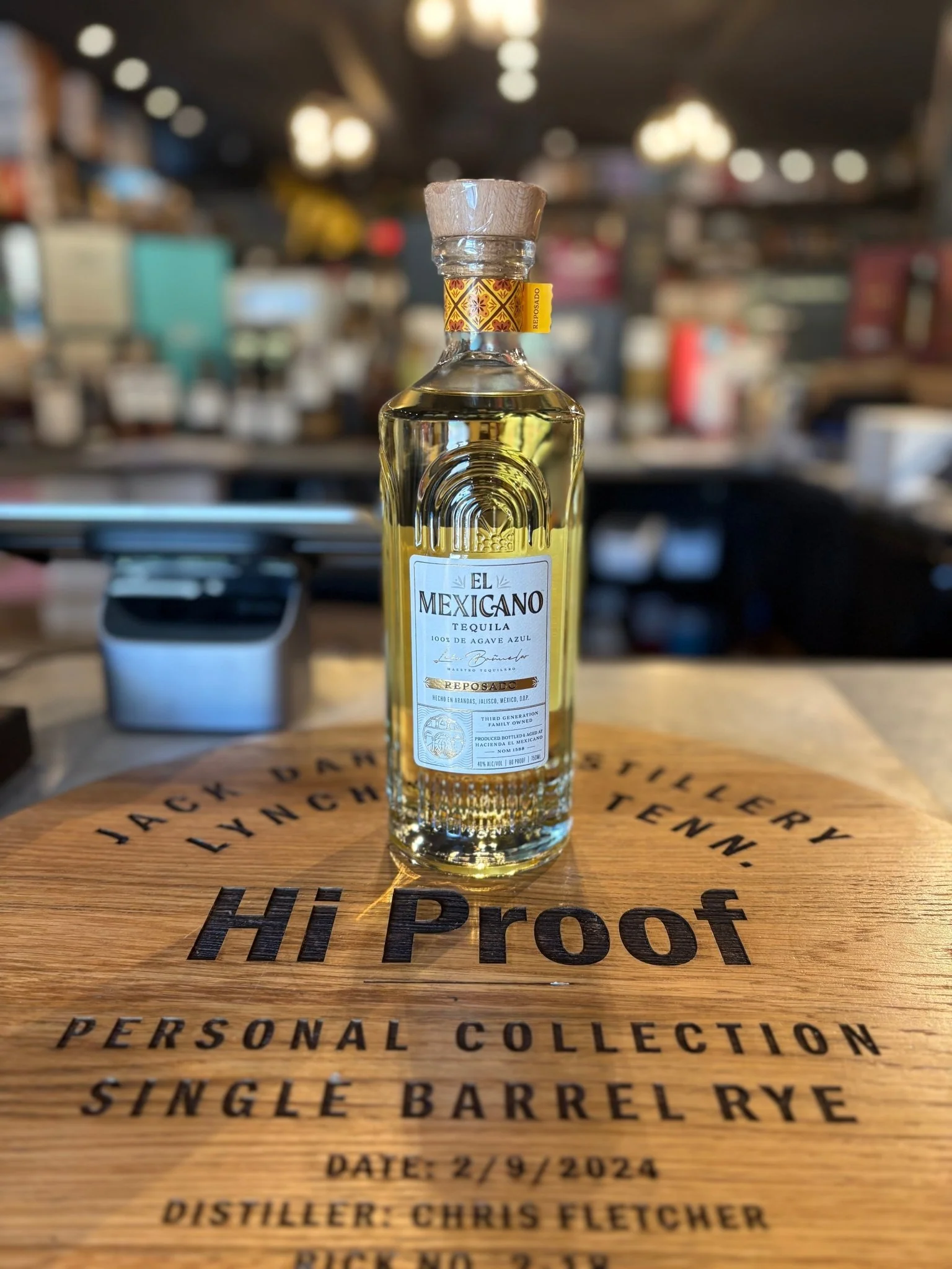 El Mexicano Teouila Reposado 80 Proof 750ml