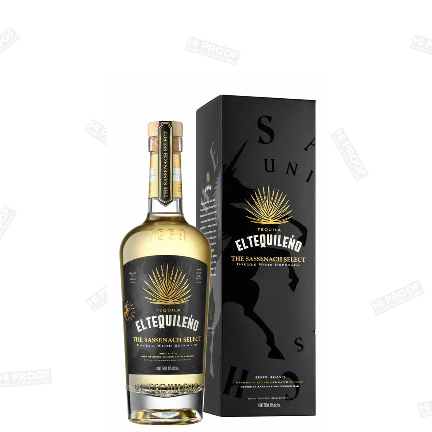 El Tequileno the Sassenach Select Double Wood Reposado Tequila