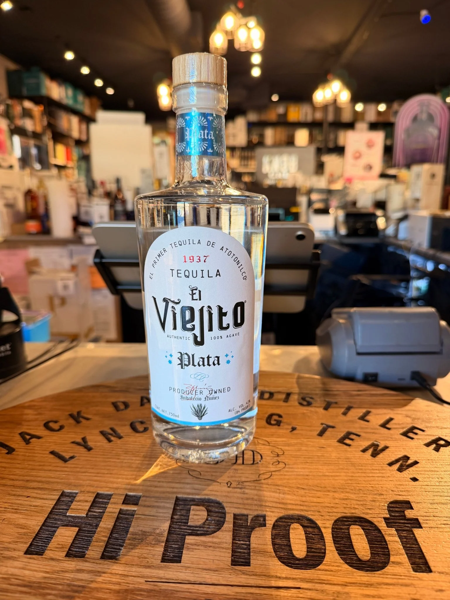 El Viejito Plata Tequila 84 Proof 750ml