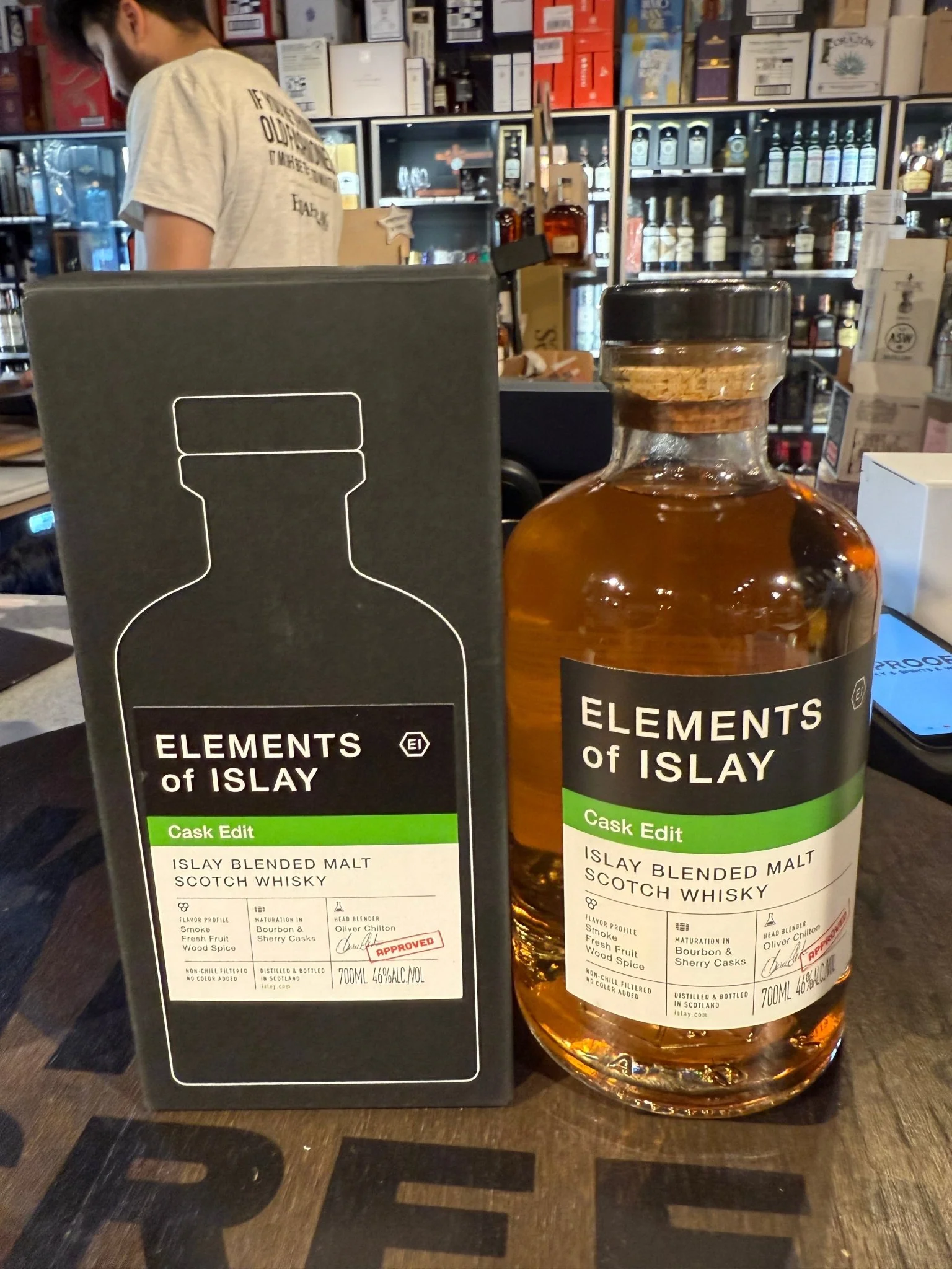 Elements of Islay Cask Edit Blended Malt Scotch Whisky 46% Alc 700ml