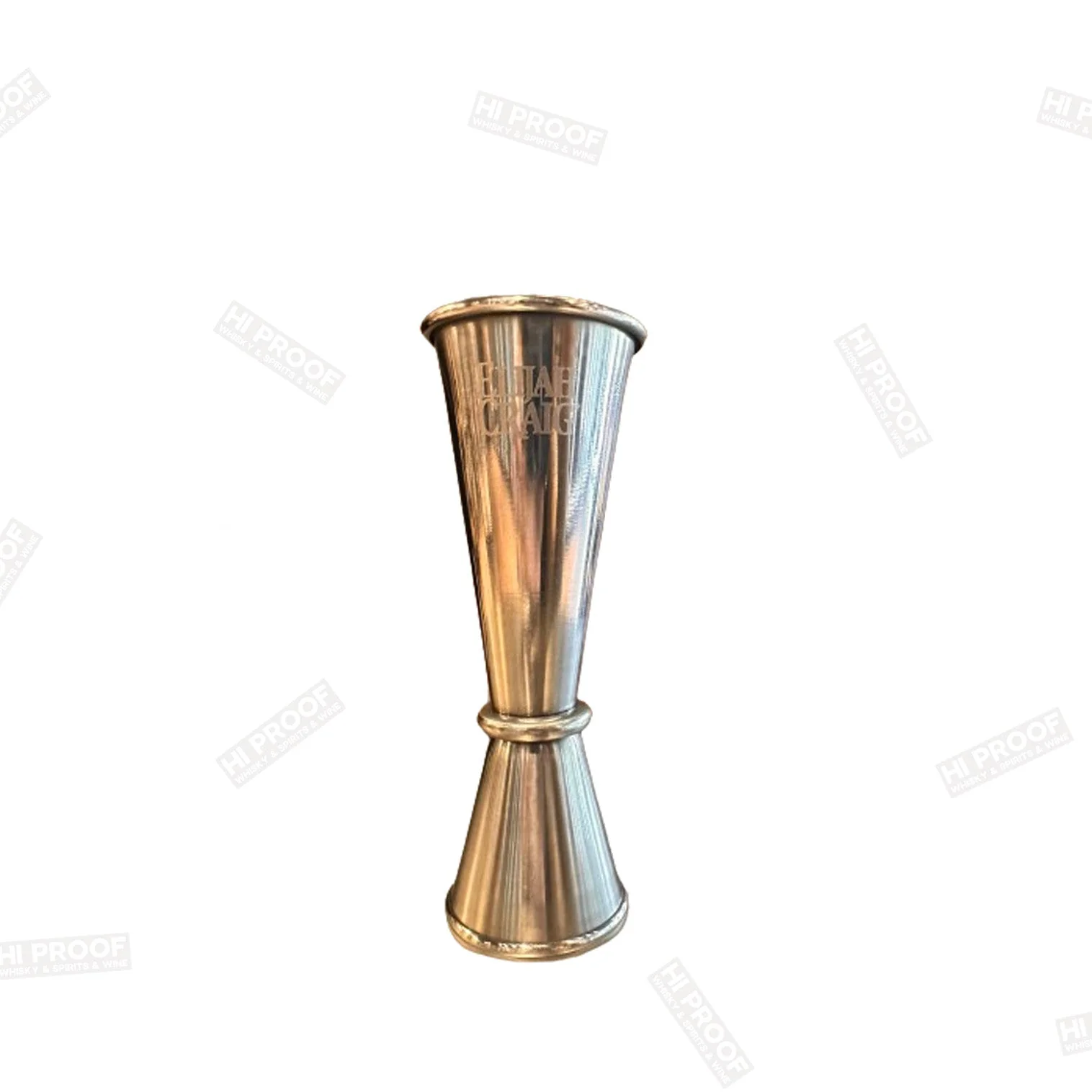 Elijah Craig Bourbon Stainless Steel Double Jigger - Premium Bartender Tool for Cocktail Making