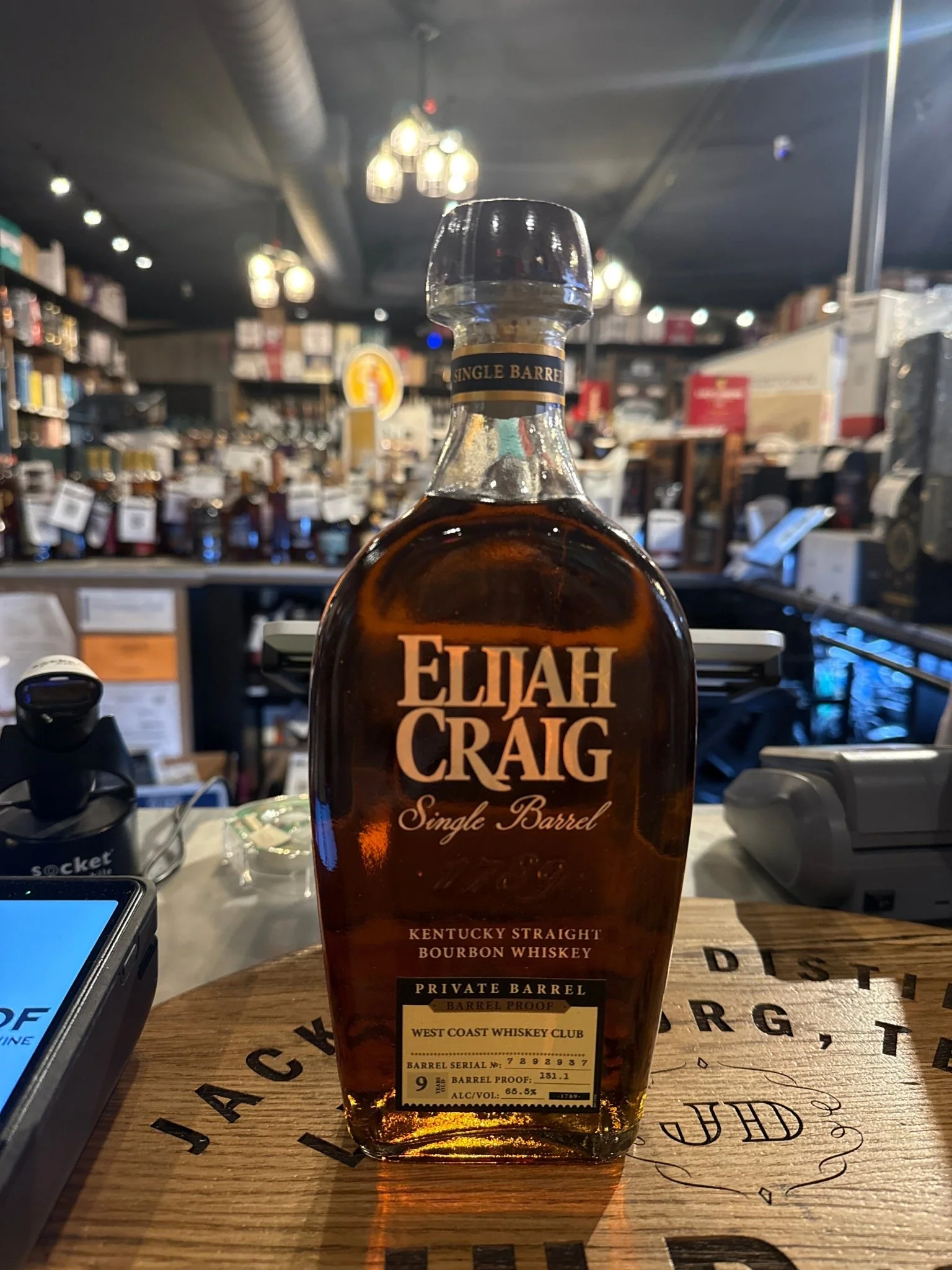 Elijah Craig Private Barrel 9 Year 131.1 750ml
