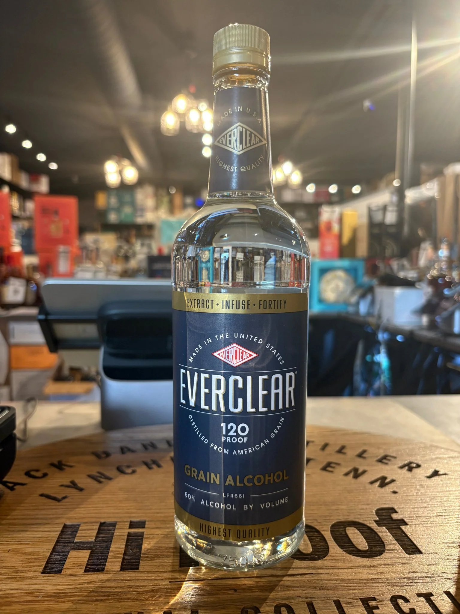 Everclear Grain Alcohol 120 Proof 750ml