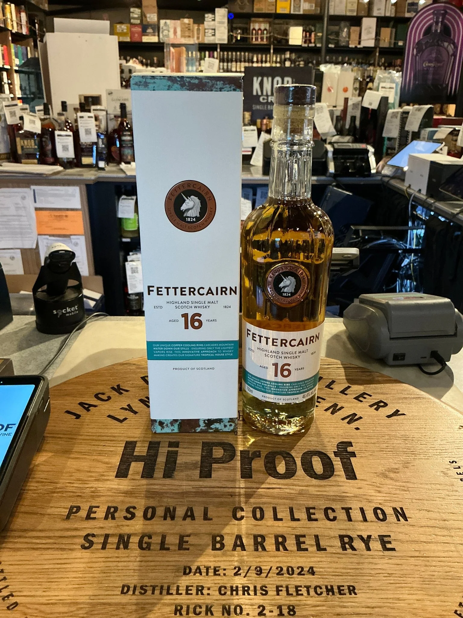 Fettercairn 16 Year Old Single Malt Scotch Whisky, Highlands, Scotland