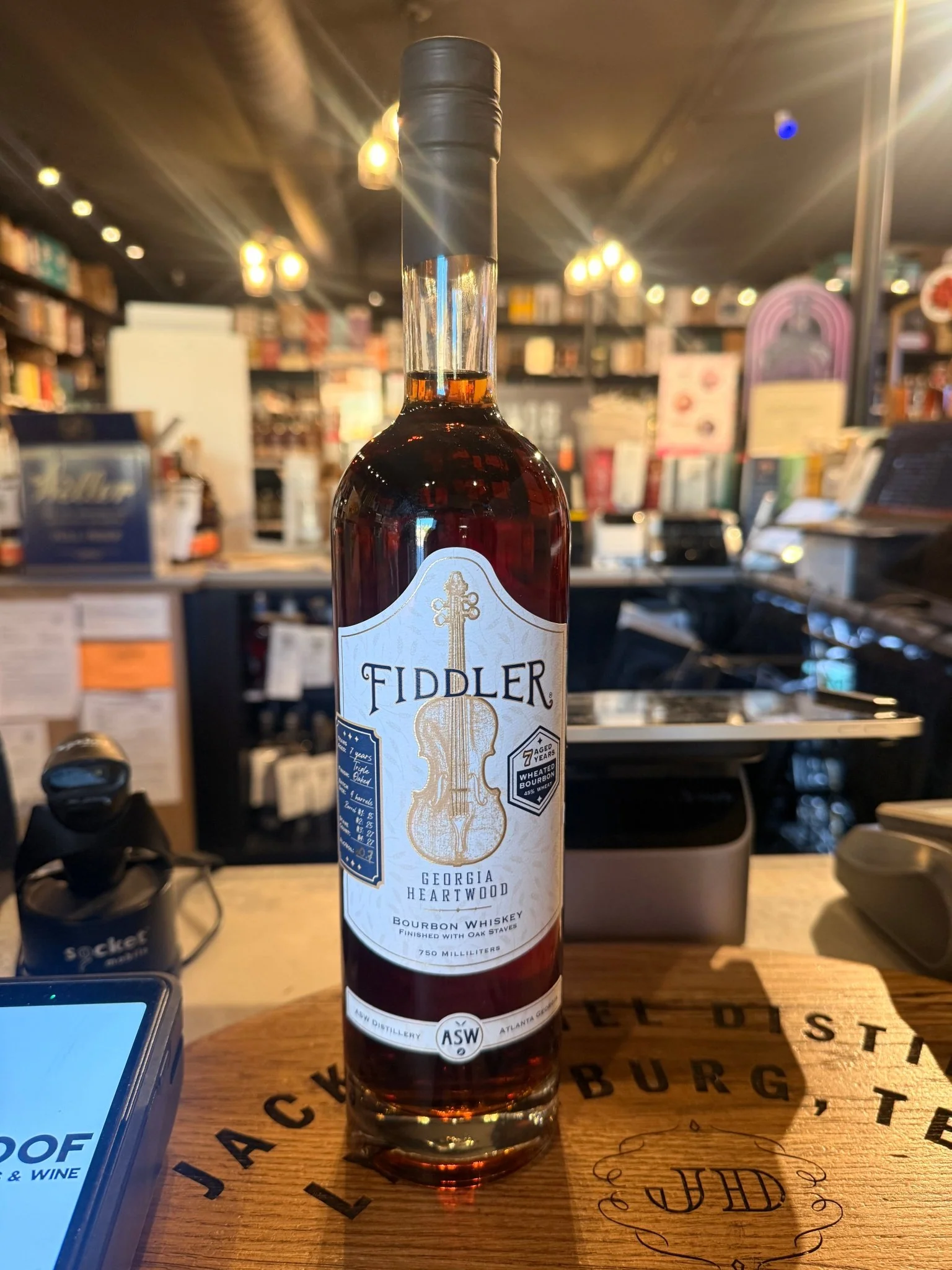 Fiddler Heartwood Bourbon 750ml