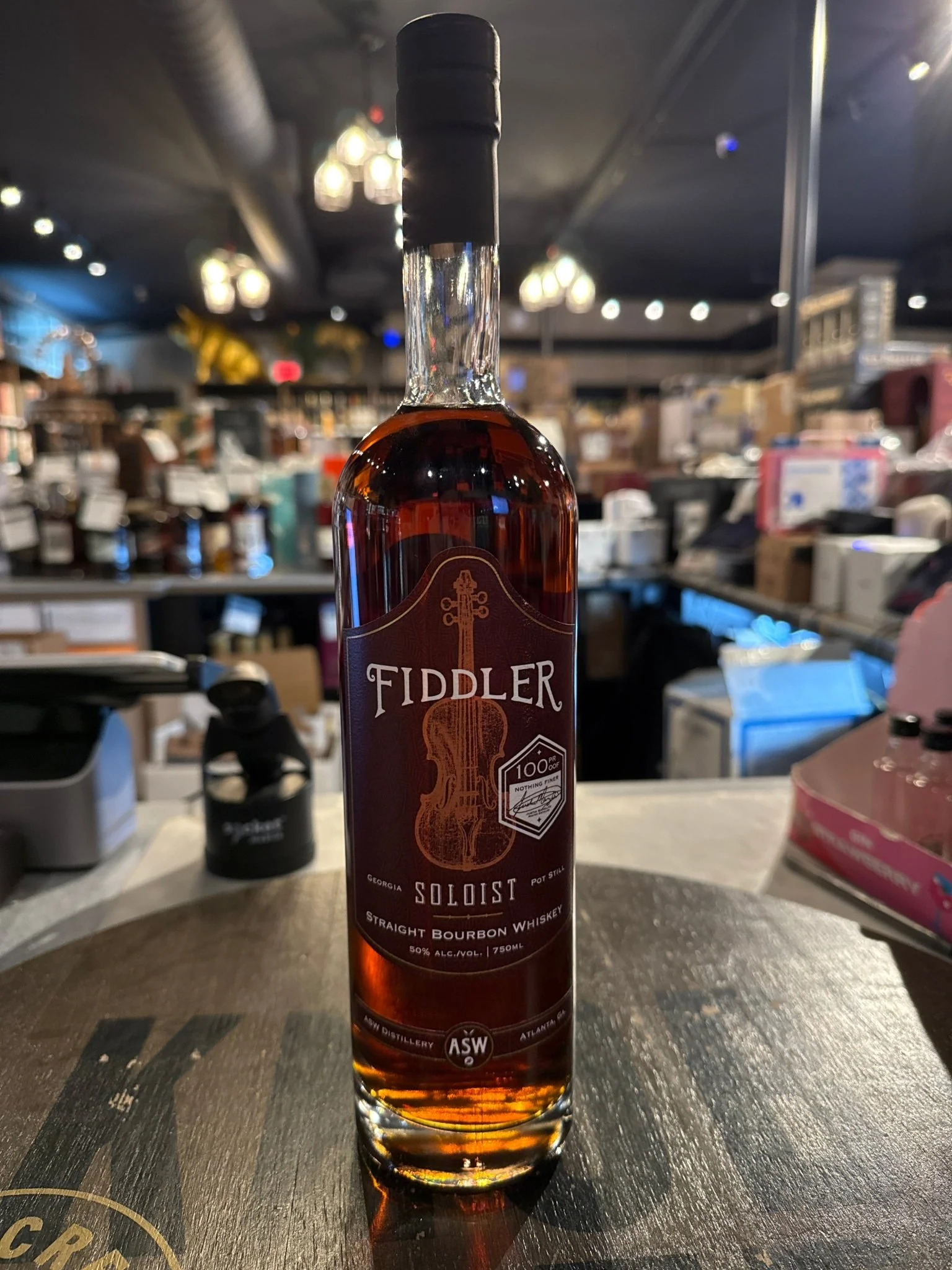 Fiddler Soloist Bourbon Whiskey 750ml