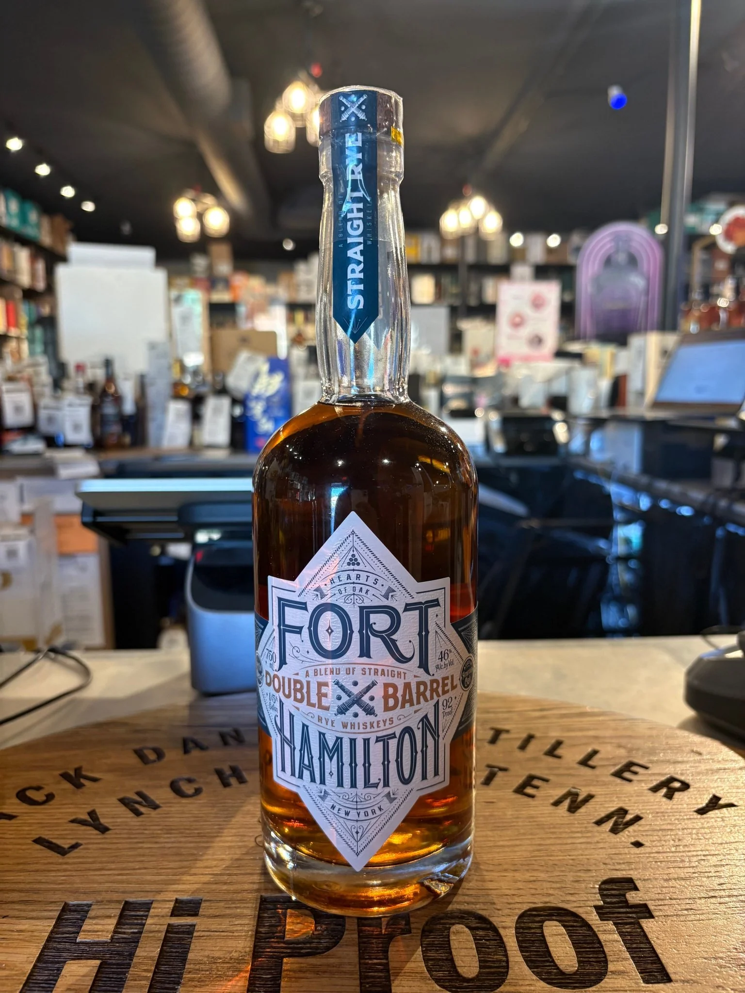 Fort Hamilton Double Barrel Rye Whiskey 750ml