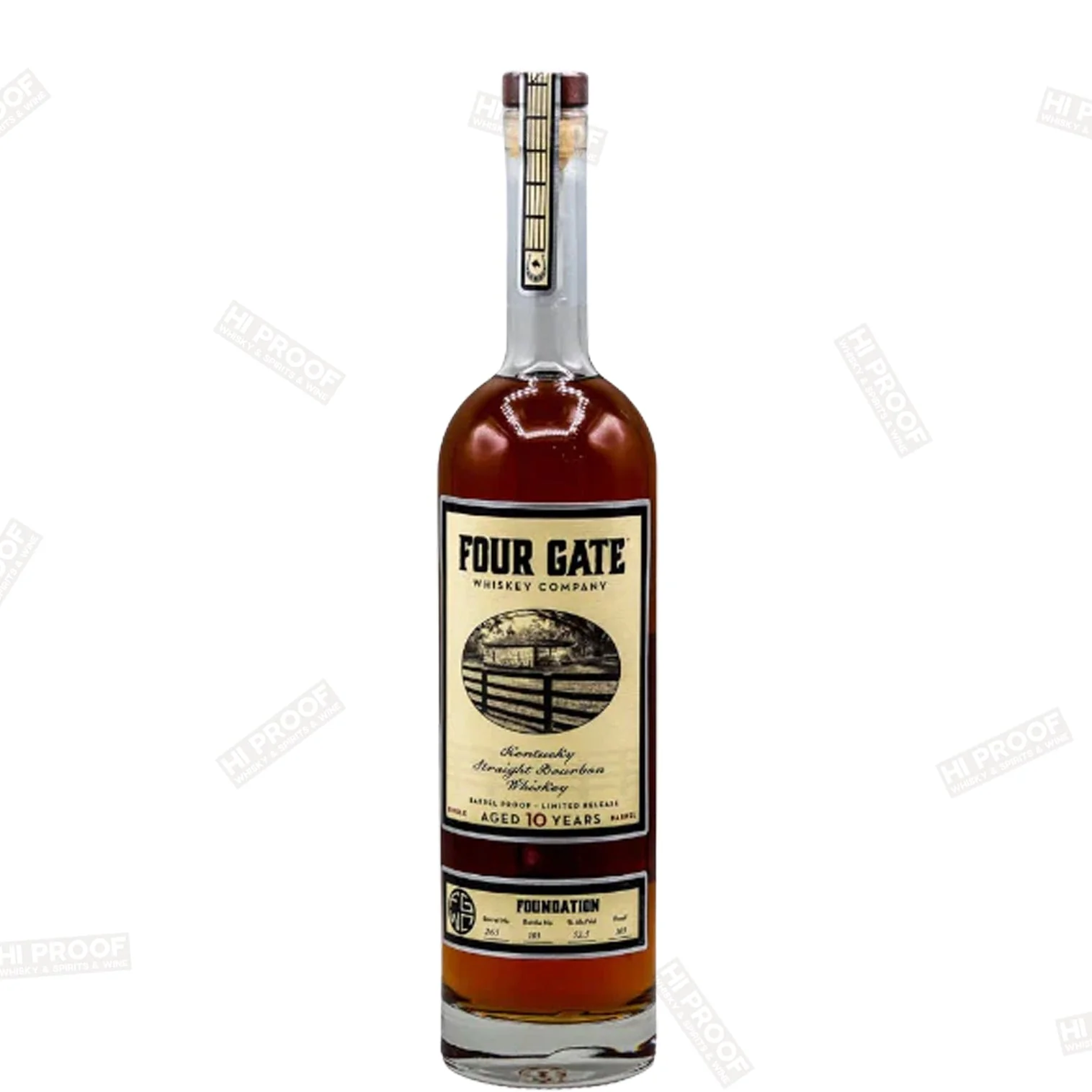 Four Gate Foundation 10 Year Straight Bourbon 750m