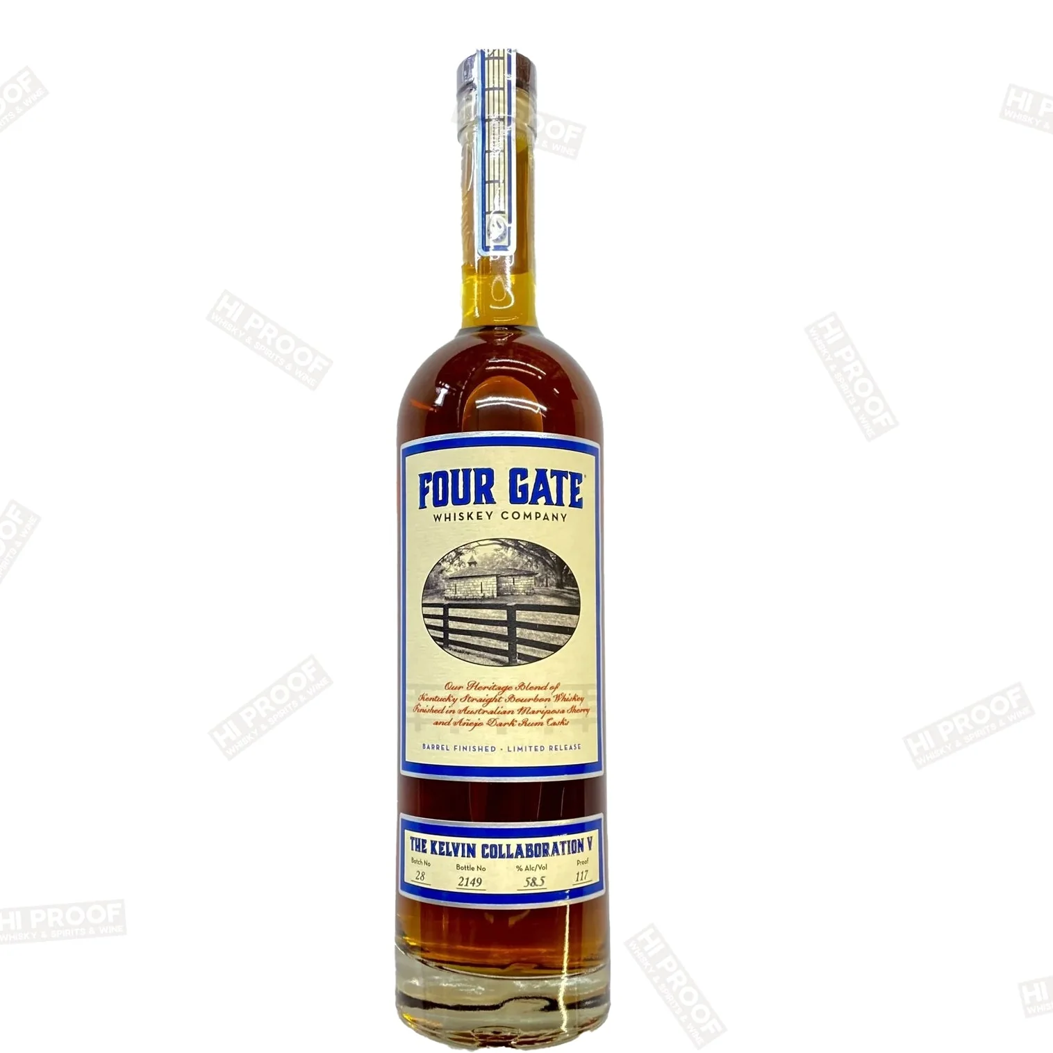 Four Gate Whiskey Company Batch 28 - the Kelvin Collaboration V