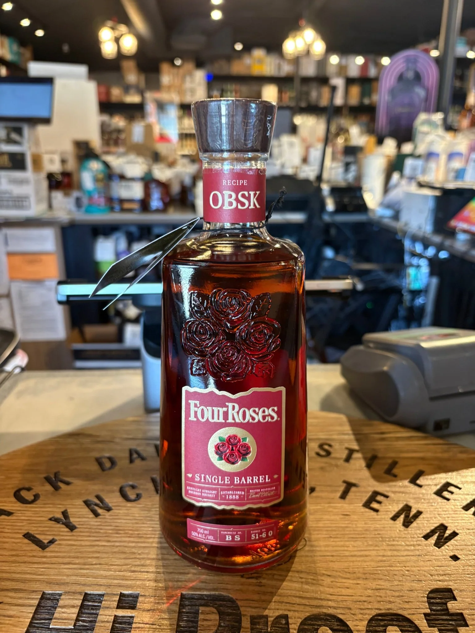Four Roses Obsk Single Barrel 100 Proof 750 ml