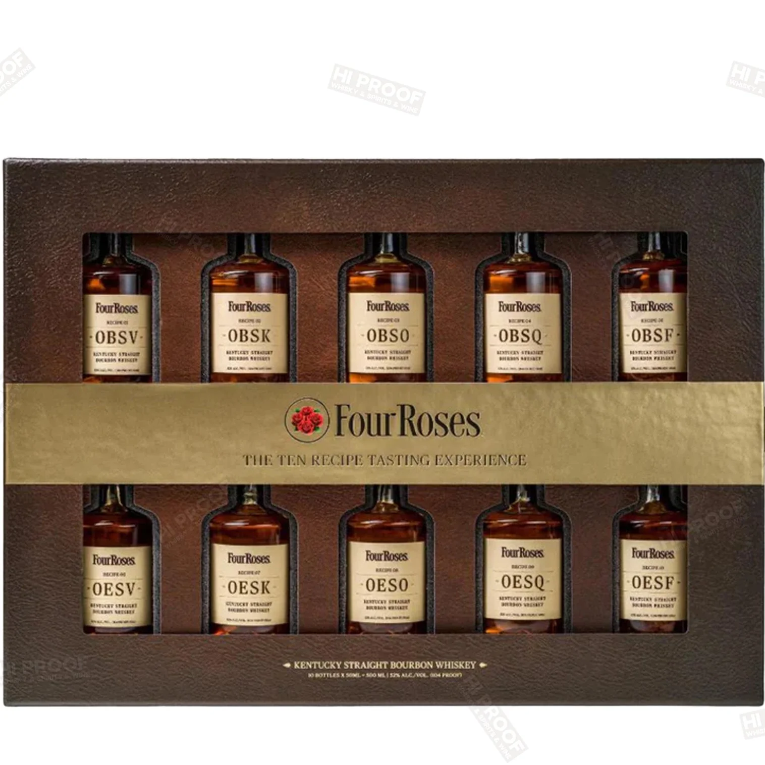 Four Roses Ten Recipe Tasting Experience 50ml 10pk