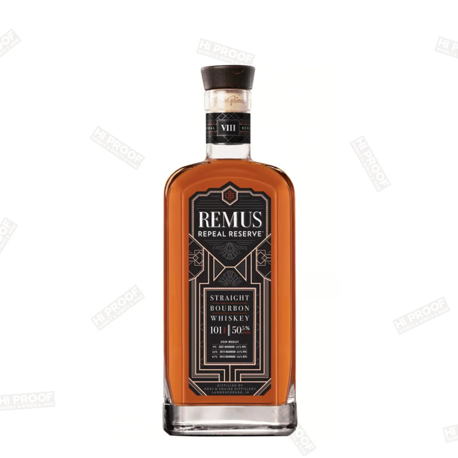 George Remus Repeal Reserve Series VIII 2024 Straight Bourbon Whiskey, Remus, Indiana, Usa, 750ml
