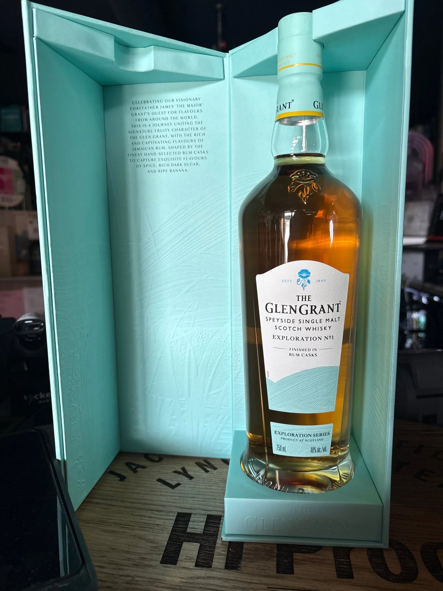 Glen Grant Exploration Series No. 1 Single Malt Scotch Whisky 750ml - Image 2