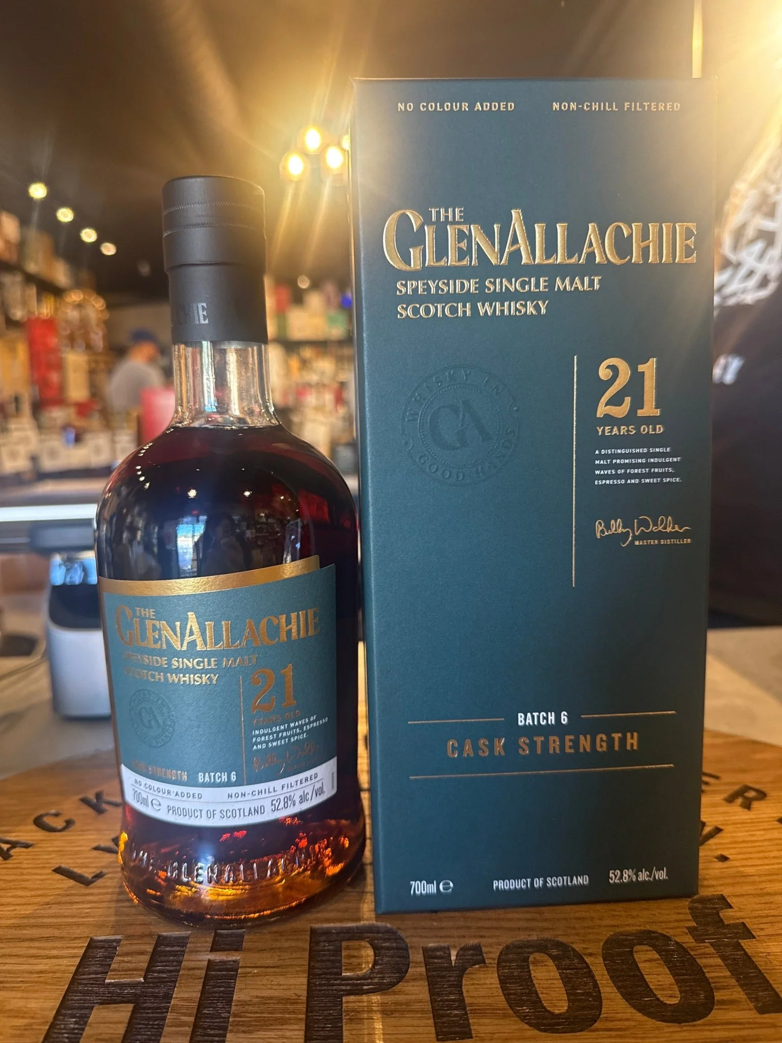 Glenallachie 21 Year Batch No.6 52.8% Alc 700ml