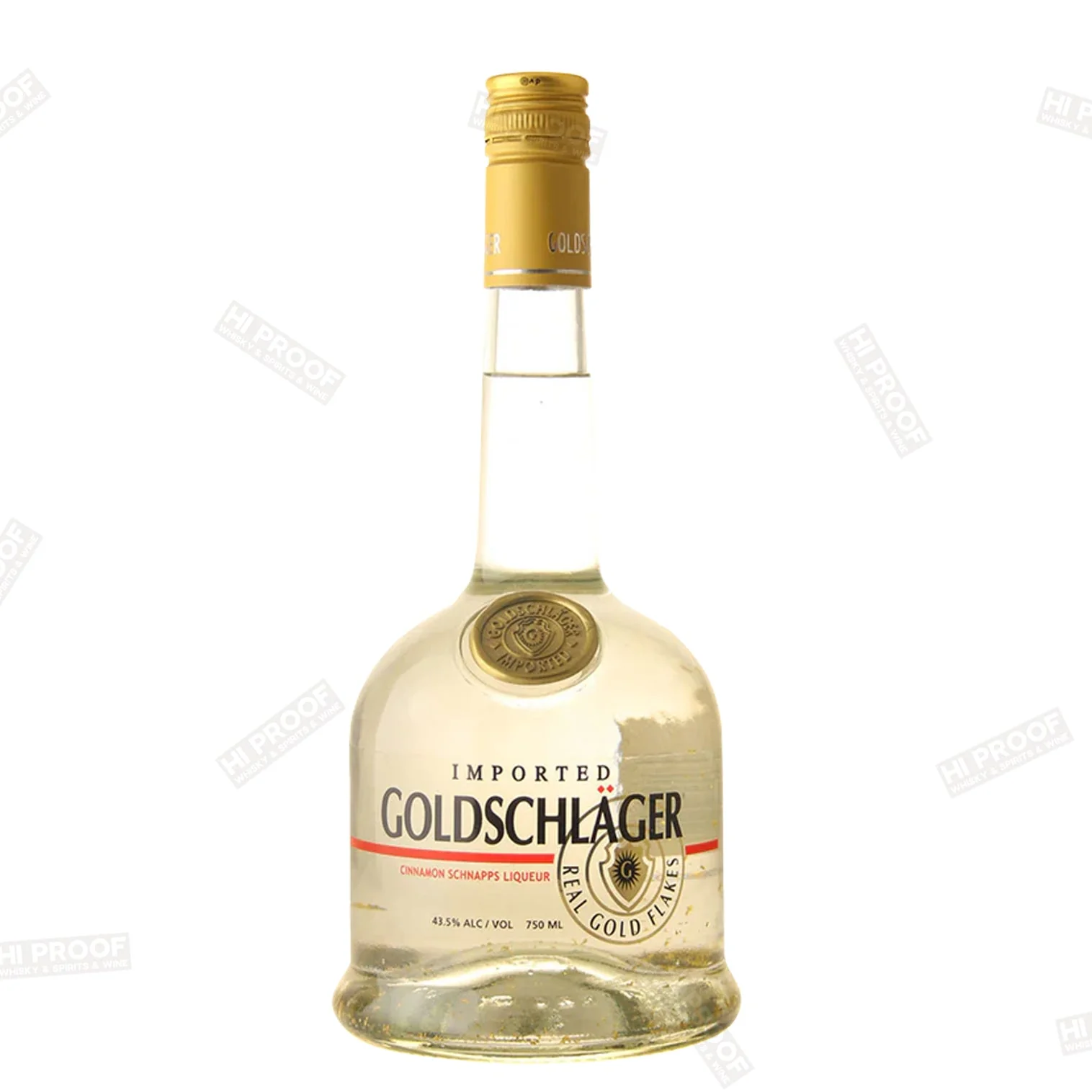 Goldschlager Cinnamon Schnapps, Switzerland 87 Proof 750ml