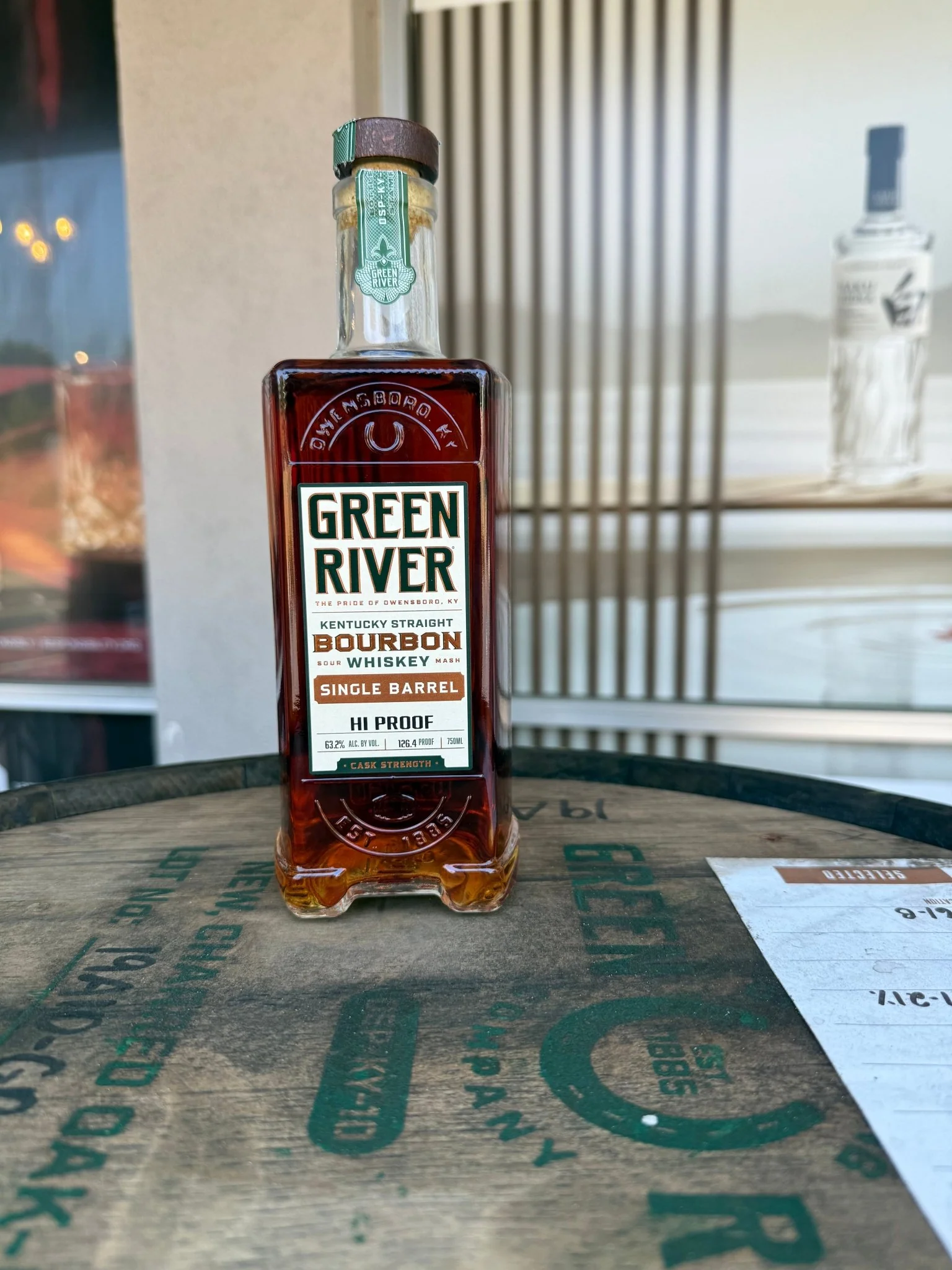 Green River Cask Strength Single Barrel 750ml Hi Proof Pick (Over 6 Year Old) 126.4 Proof