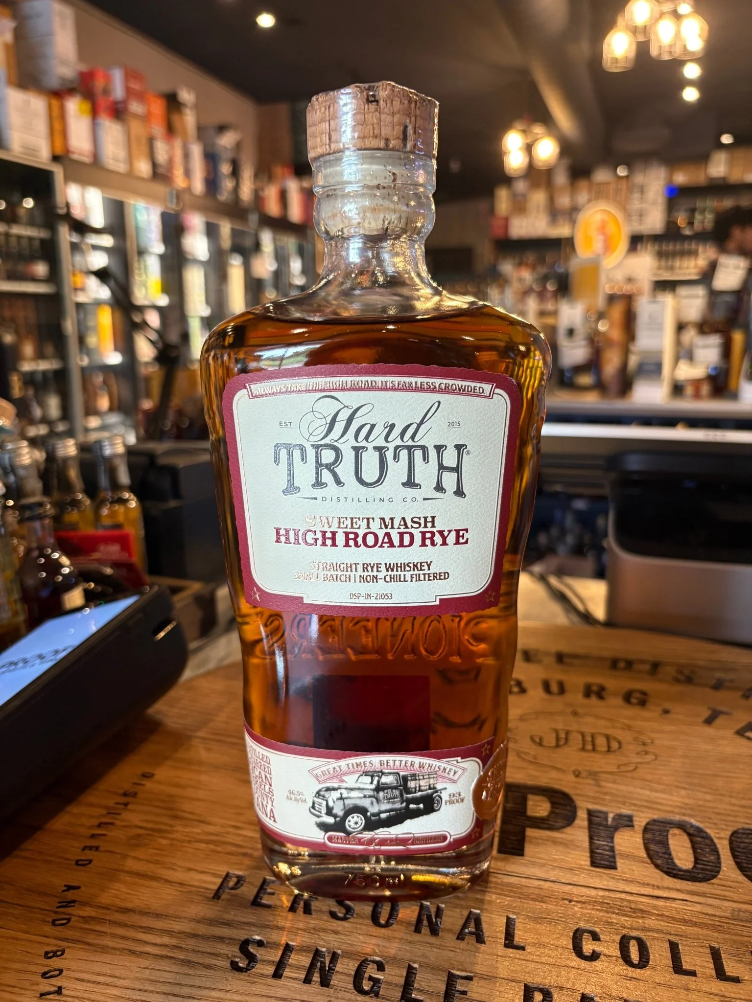Hard Truth High Road Rye 93 Proof 750ml
