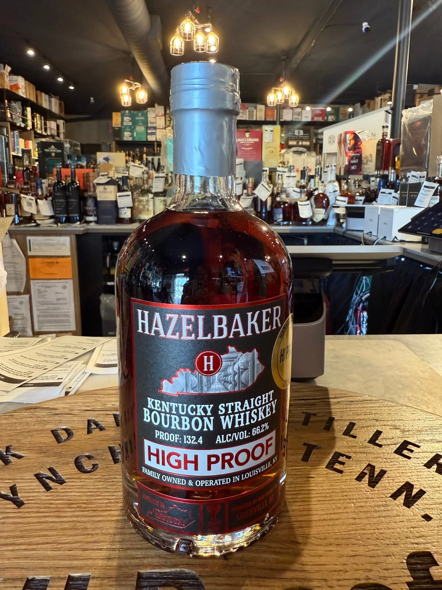 Hazelbaker 7 Year High Proof 132.4 Hi Proof Store Pick Kentucky Bourbon 750ml (Kentucky MGP)