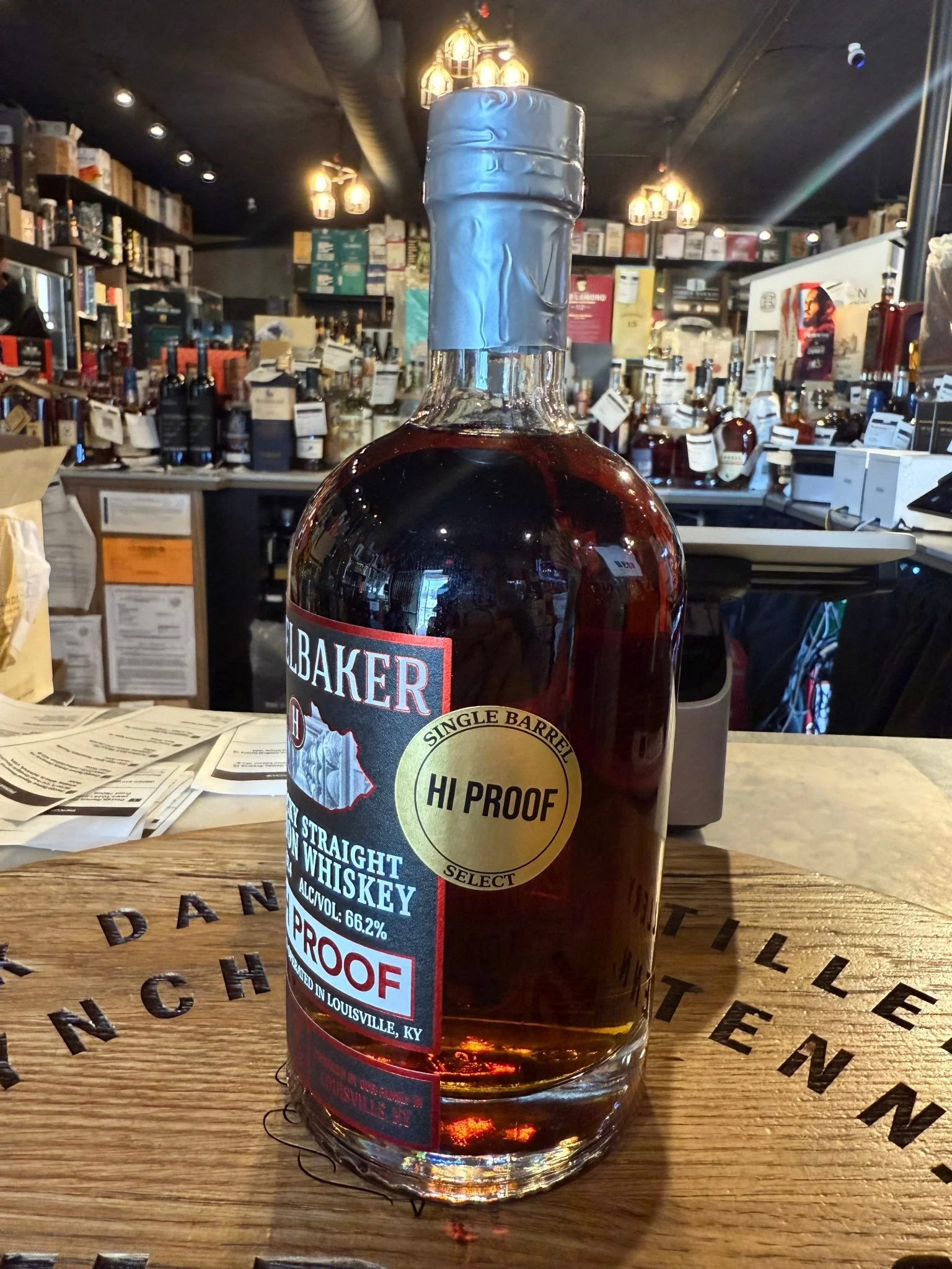 Hazelbaker 7 Year High Proof 132.4 Hi Proof Store Pick Kentucky Bourbon 750ml (Kentucky MGP) - Image 2