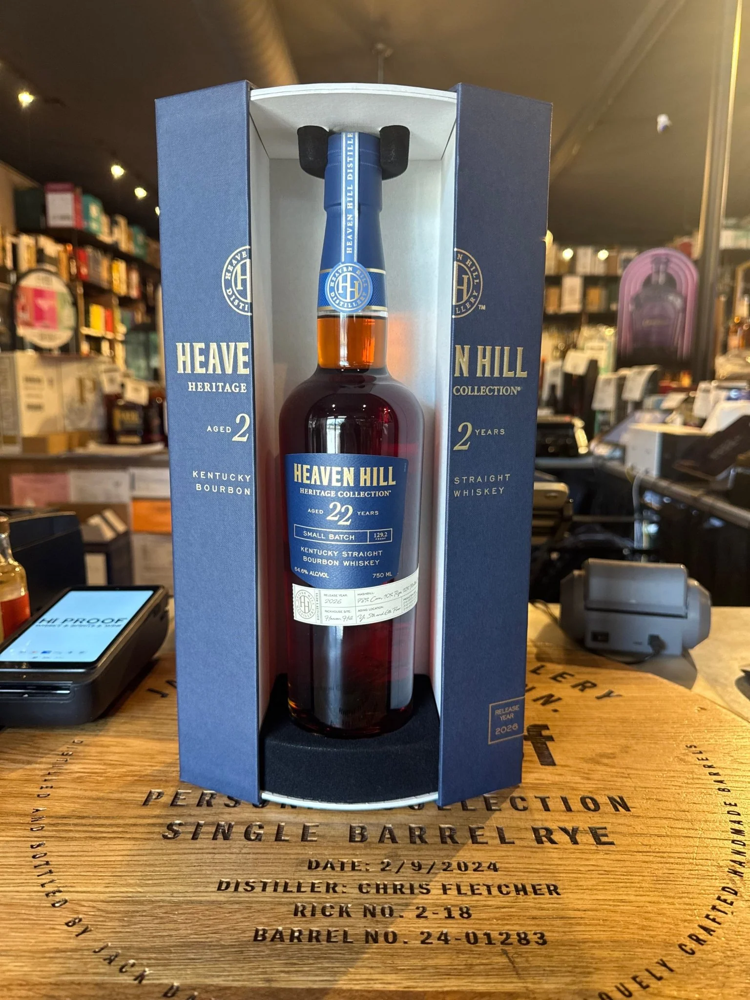 Heaven Hill Heritage Collection 22 Year Whiskey 750ml 2026 Release
