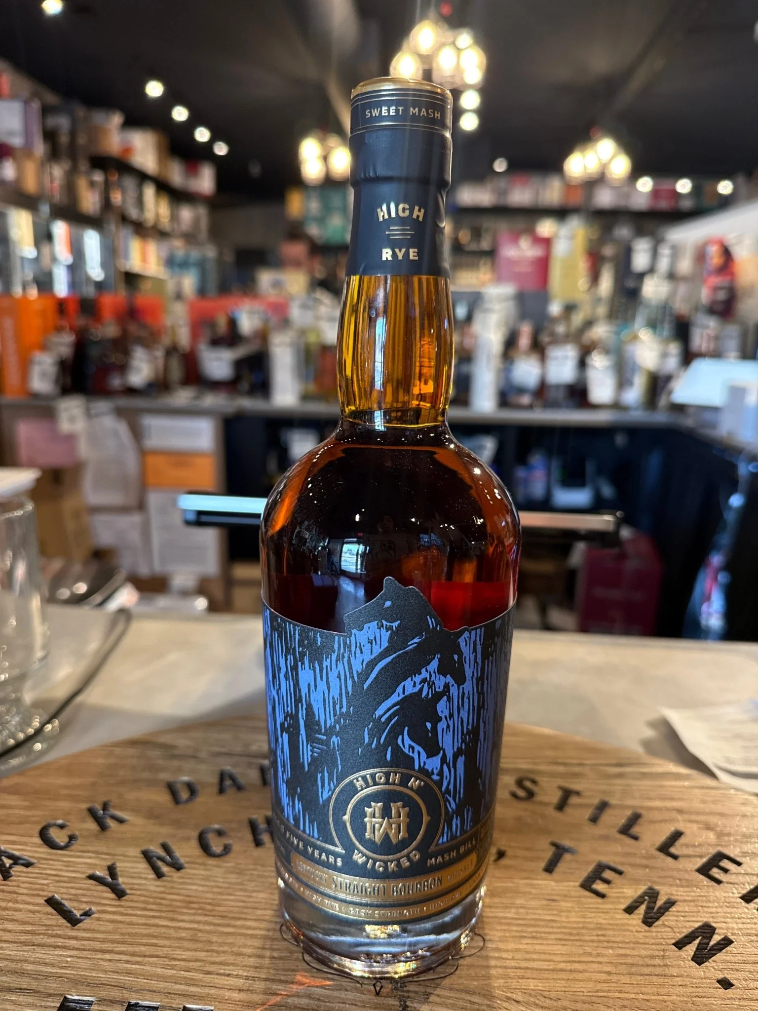 High N’ Wicked Aged 5year 125.2 Proof Cask Strength Straight Bourbon 750ml