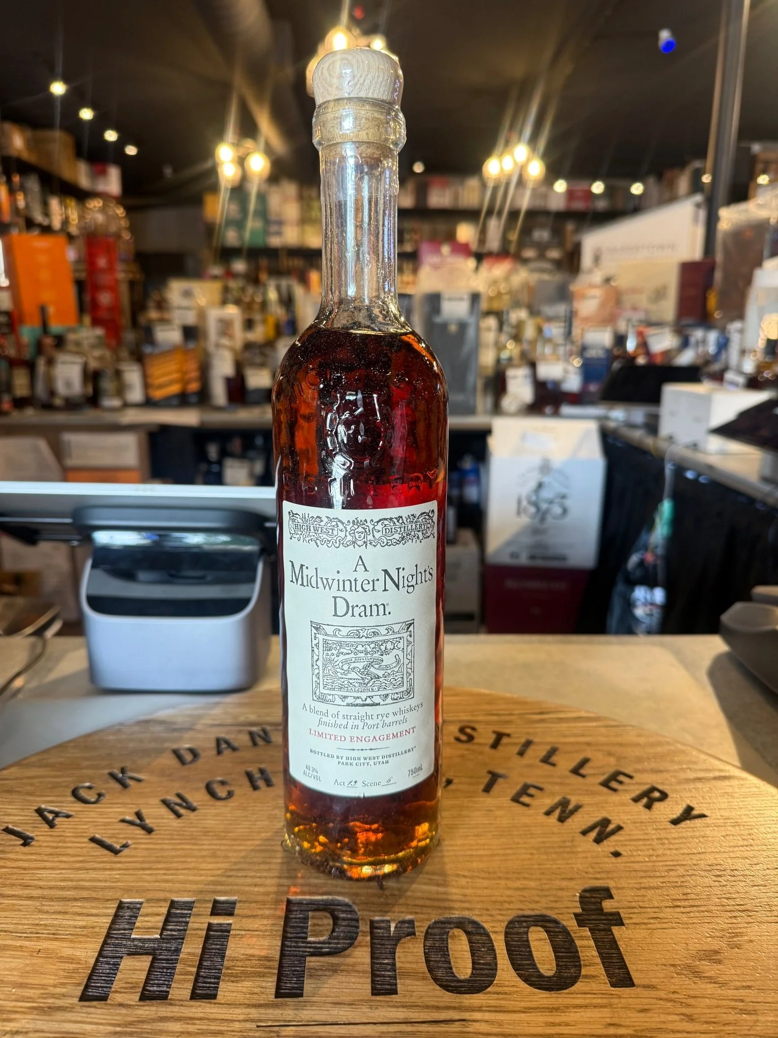 High West a Midwinter Night’s Dram Act 13 Rye Whiskey 98.6 Proof 750ml