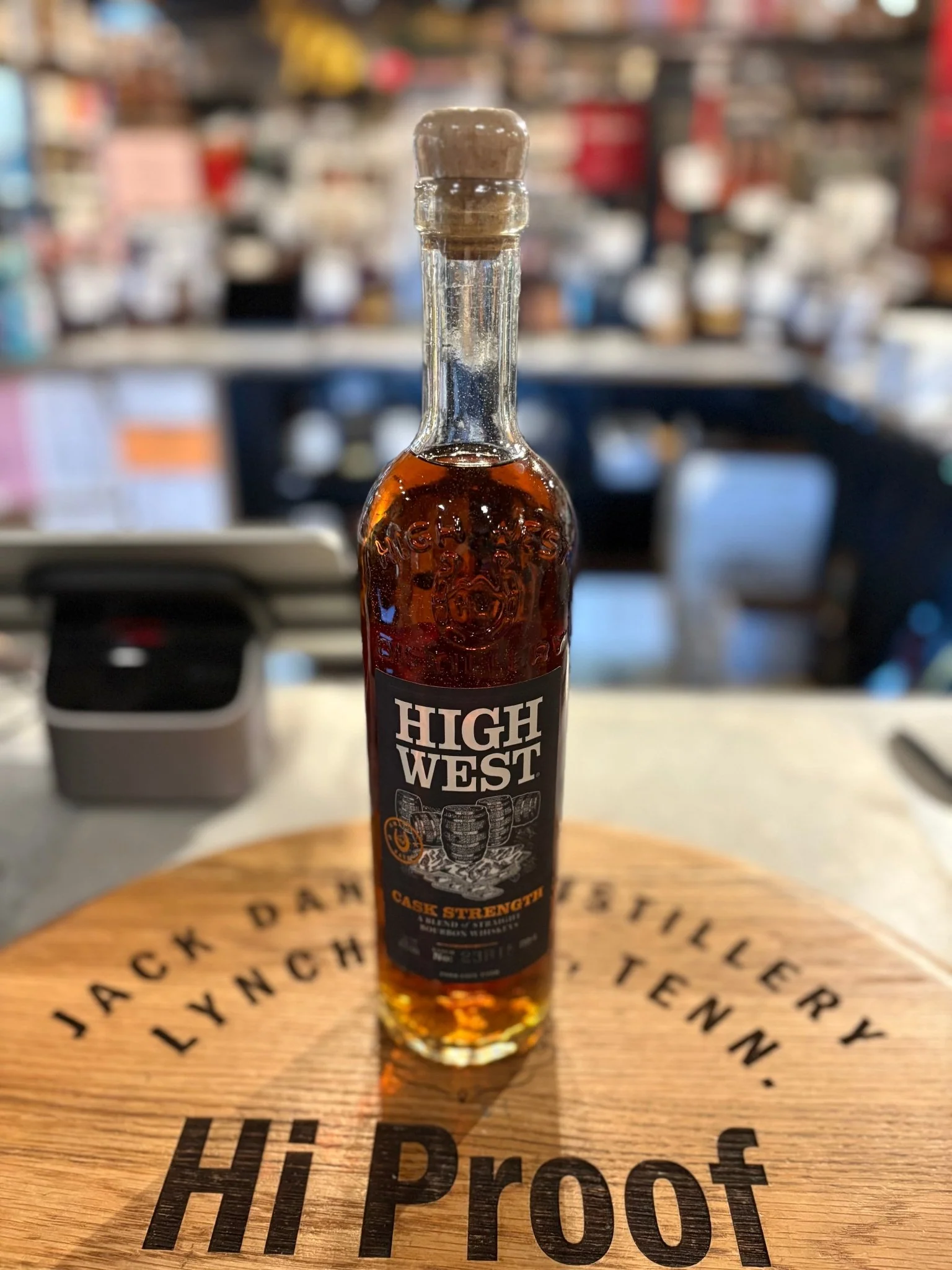 High West Bourbon Cask Strength 117.4proof 750ml