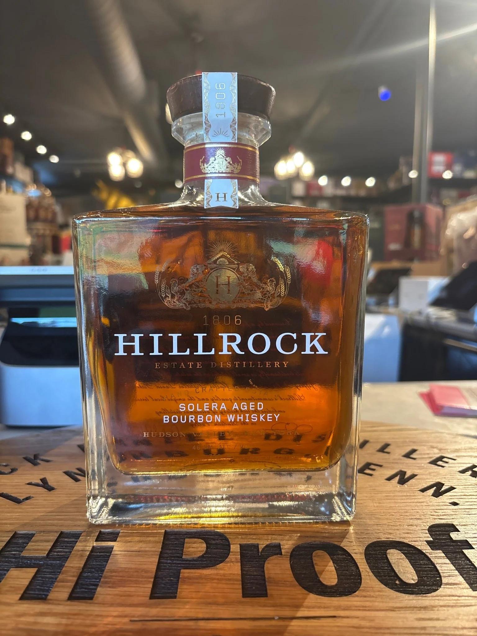 Hillrock Solera Aged Bourbon 750ml