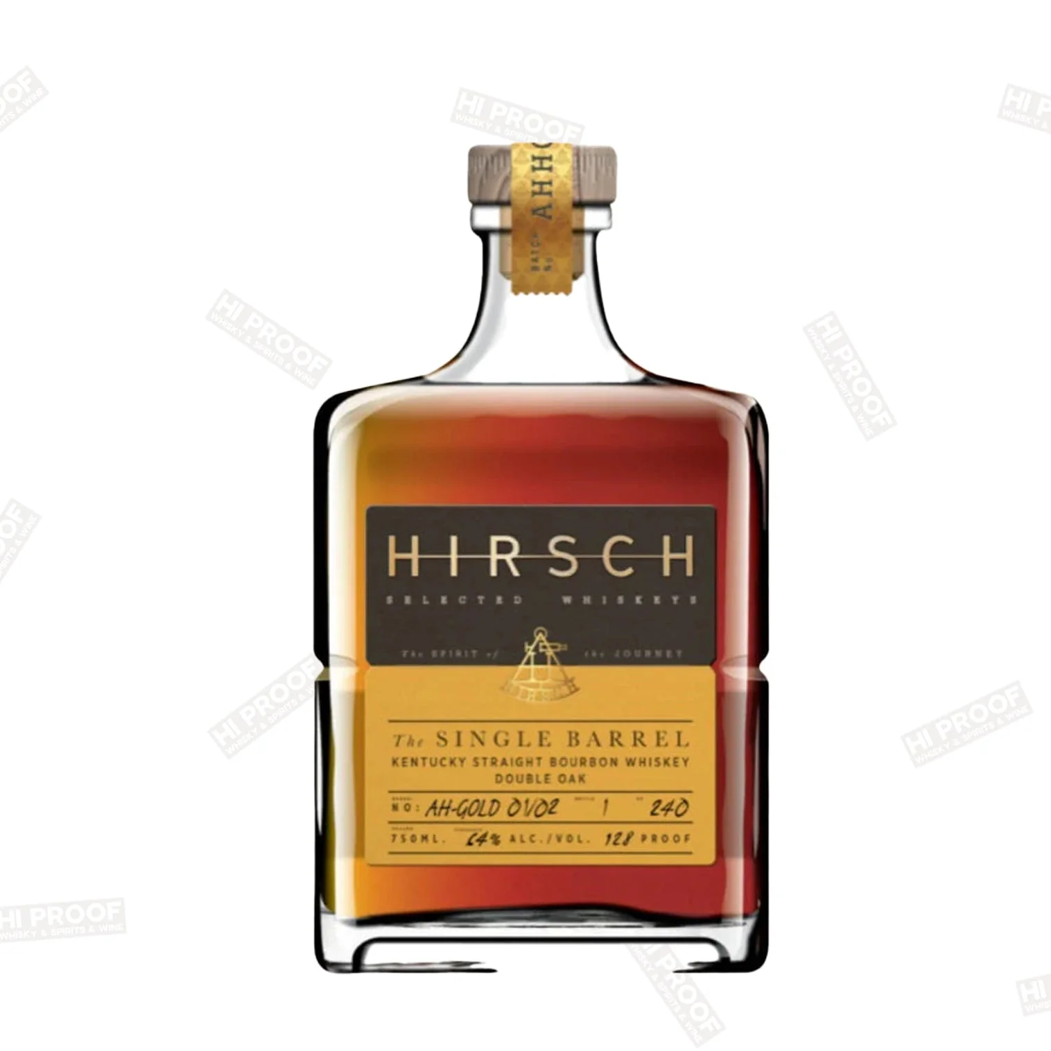 Hirsch Single Barrel Double Oak Bourbon 128.3 Proof