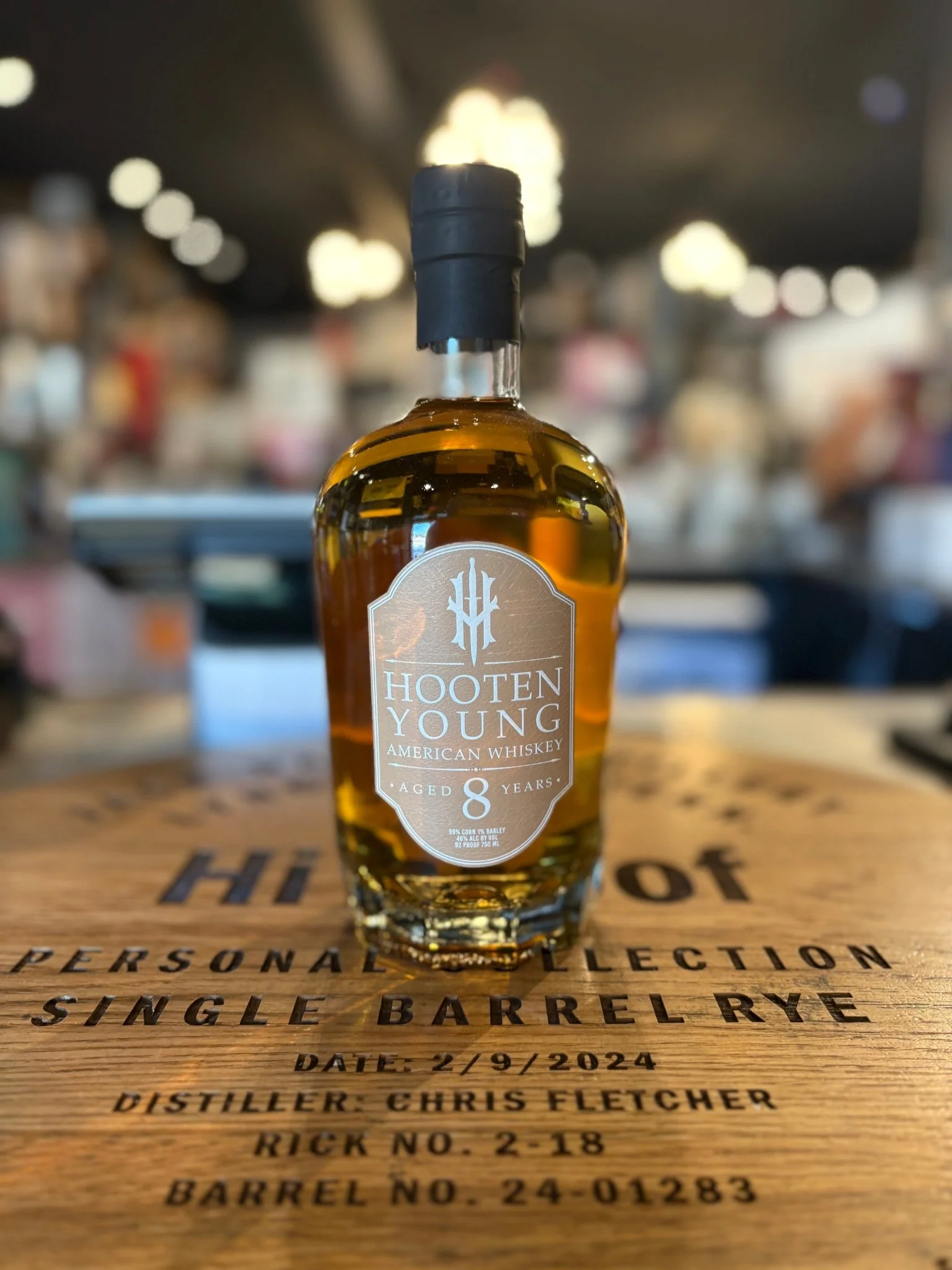 Hooten Young Jack American 8 Year 750ml
