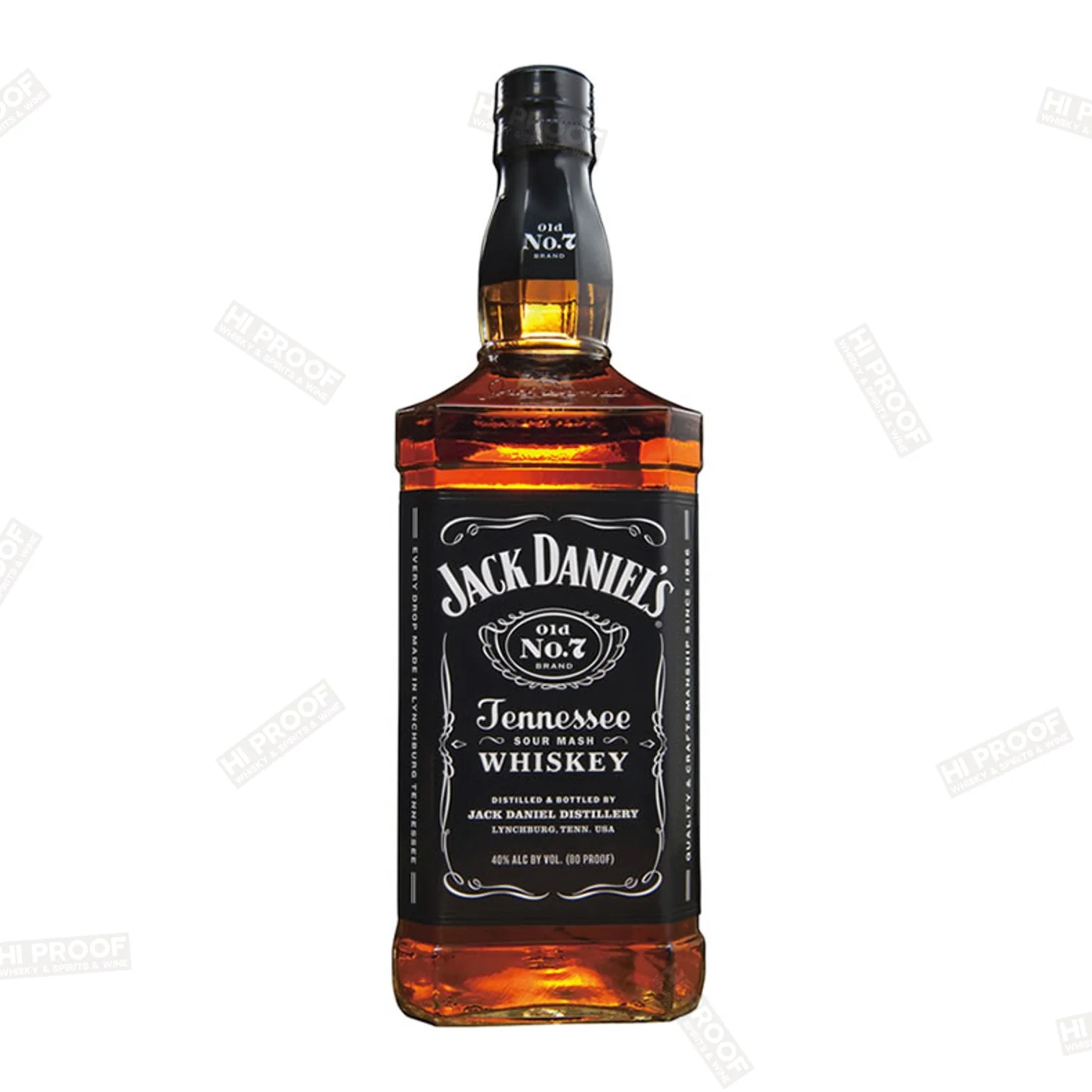 Jack Daniel's Old No 7 Tennessee Whiskey 1L