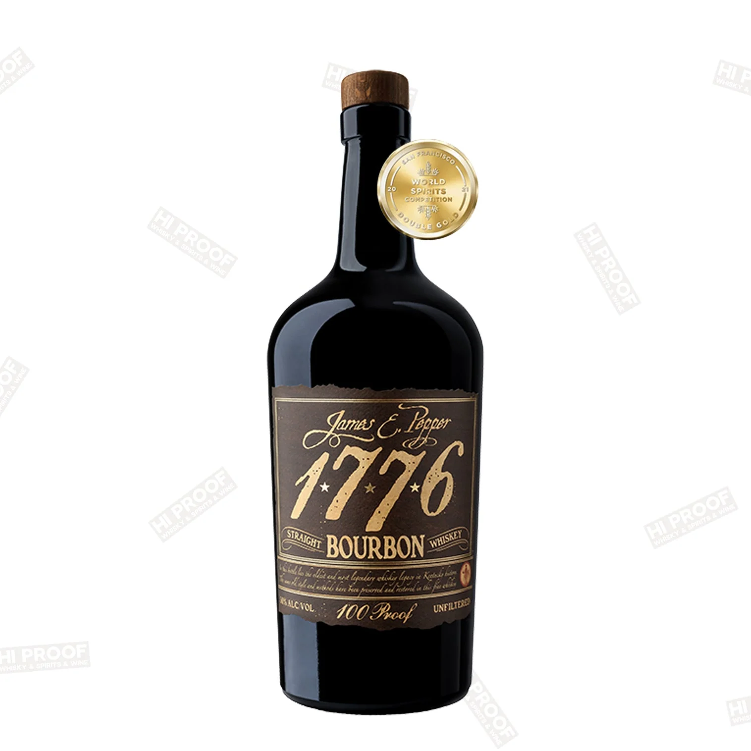 James E.pepper 1776 Straight Bourbon 100 Proof 750ml
