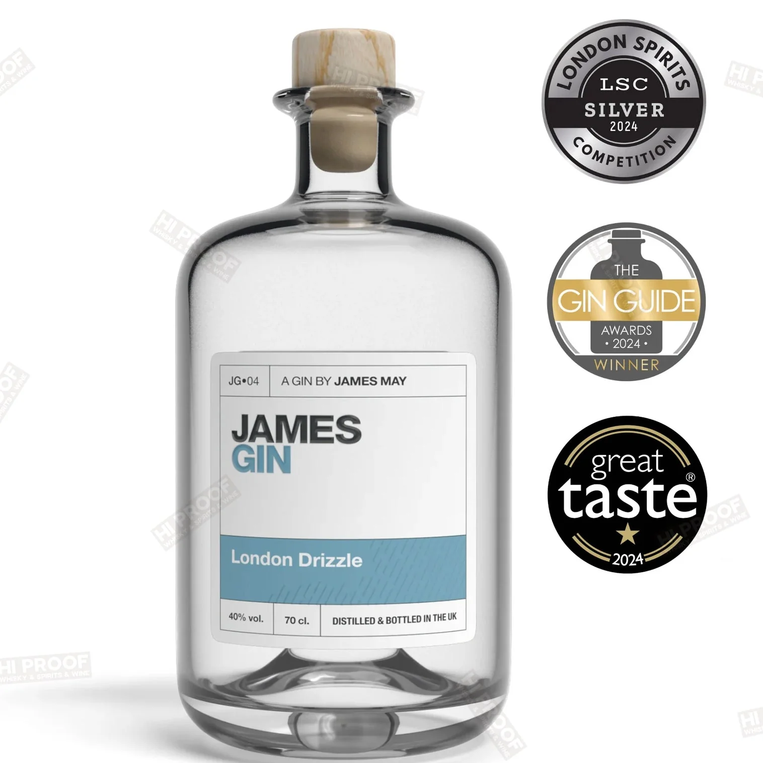 James Gin London Drizzle 80 Proof 700ml