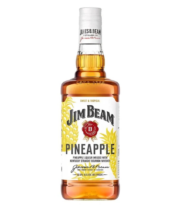 Jim Beam Bourbon Pineapple 65 Proof 750ml