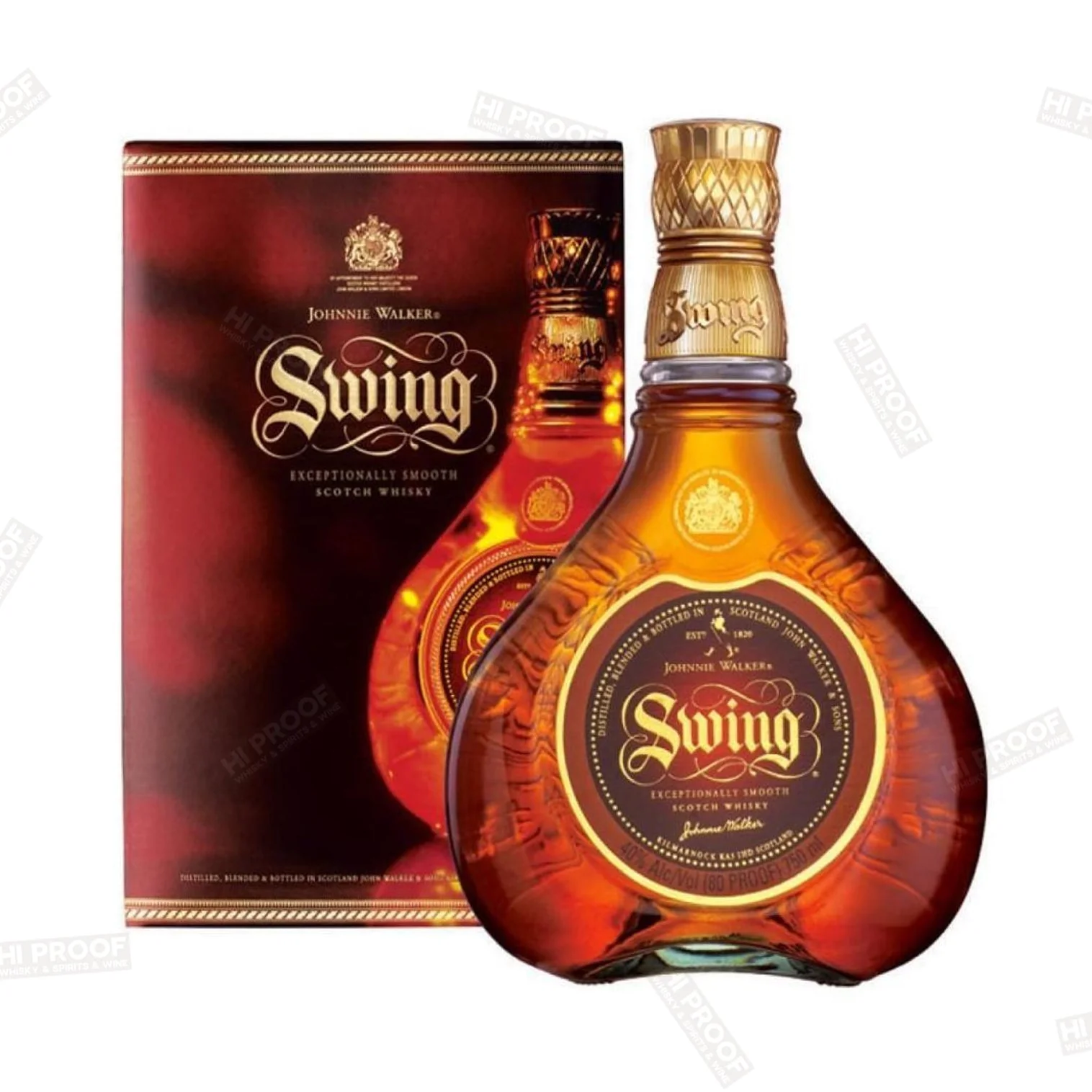 Johnnie Walker Swing Blended Scotch Whisky 750ml