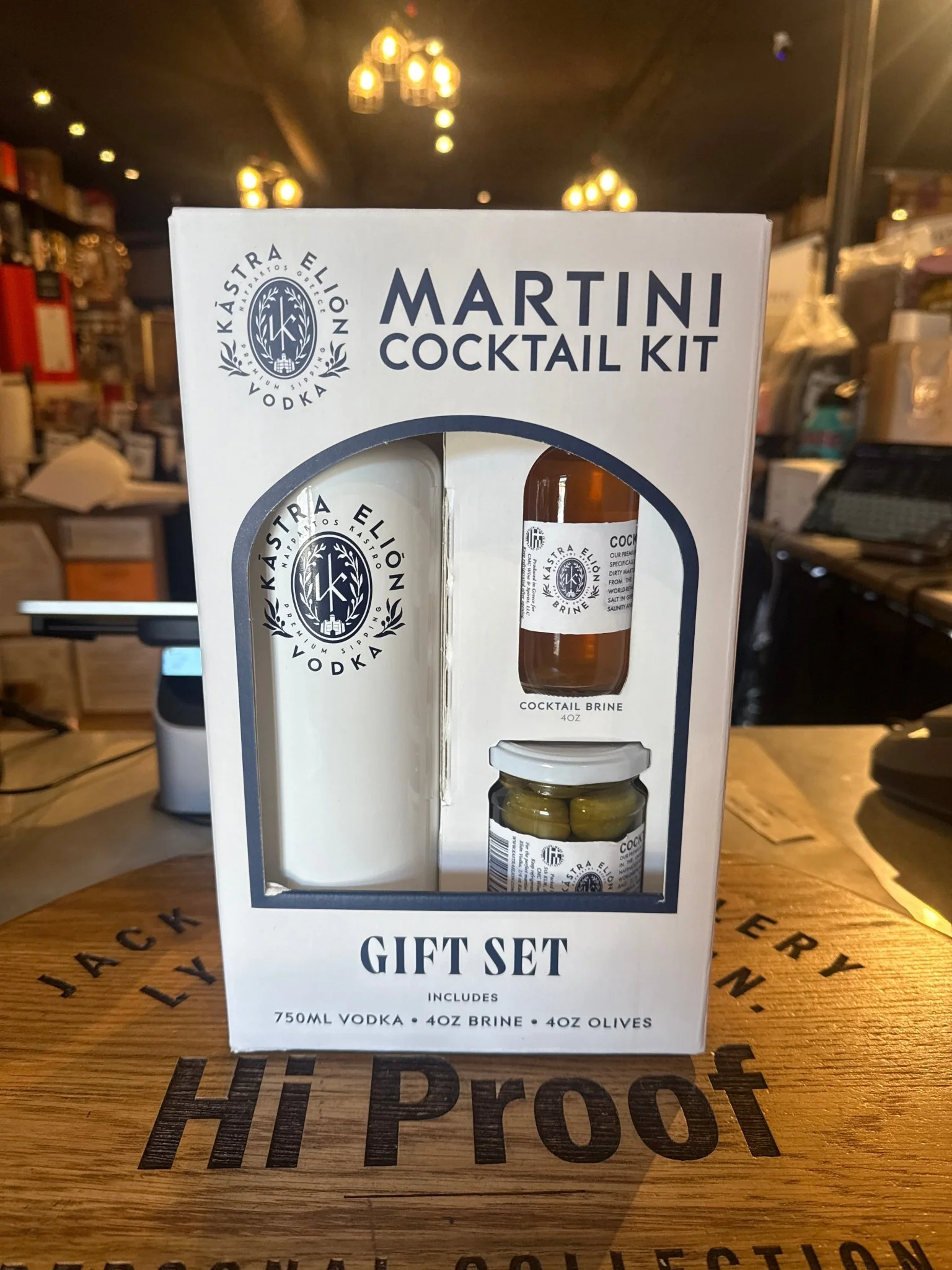 Kastra Elion Vodka Martini Cocktail Kit 750ml