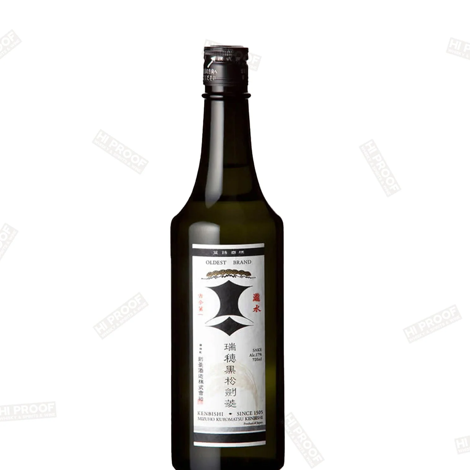 Kenbishi Mizuho Junmai Sake 720 ml