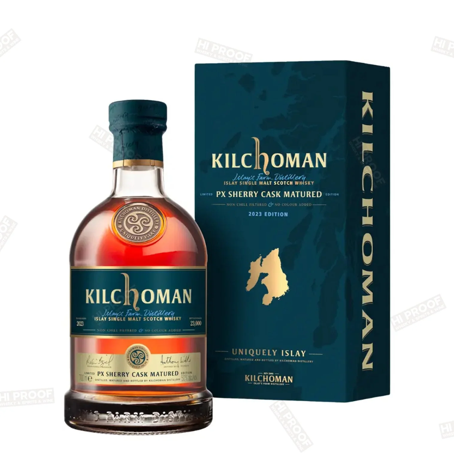 Kilchoman Px Sherry Cask Matured 100 Proof Scotch Whisky 750ml