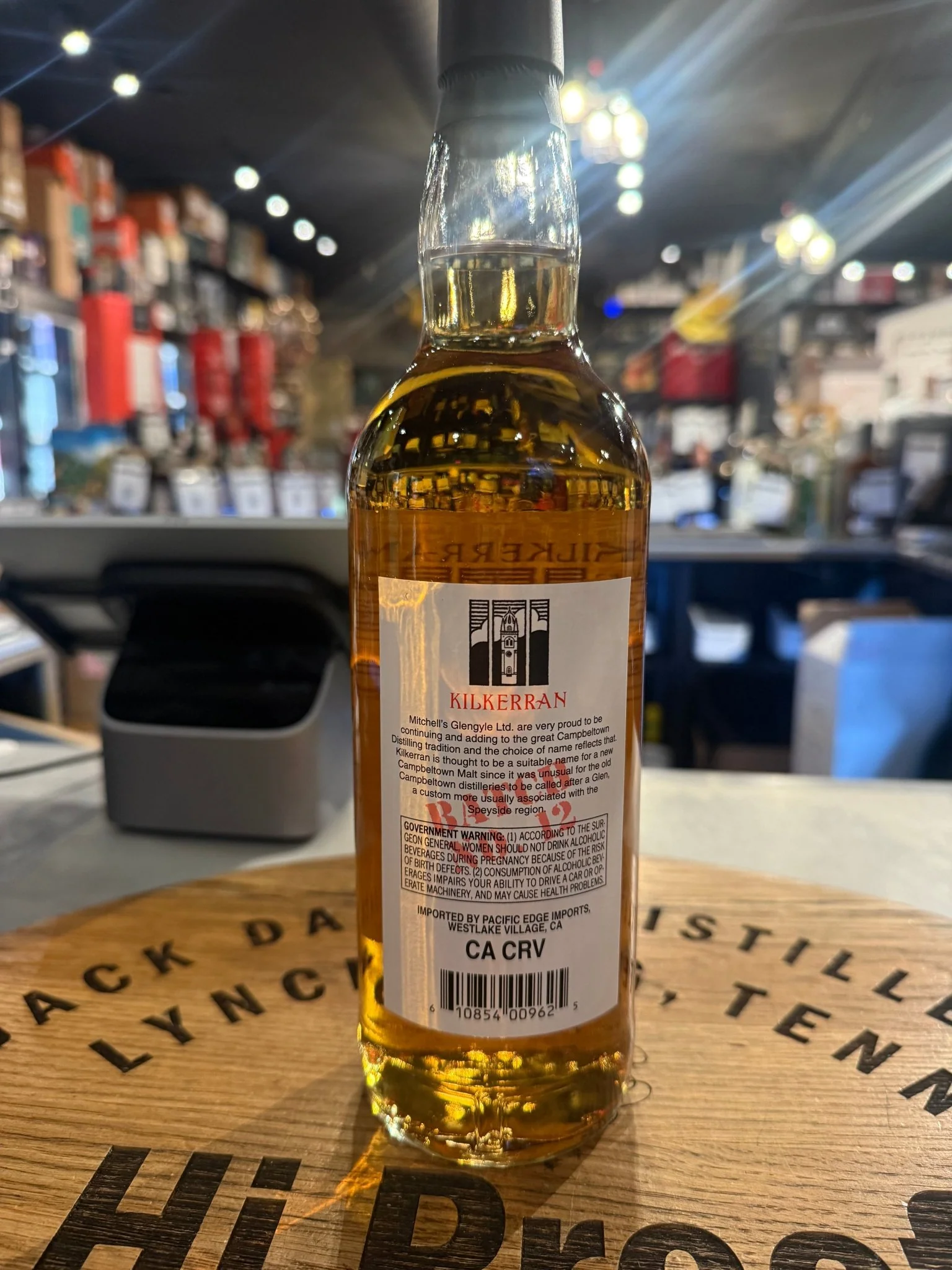Kilkerran Heavily Peated Batch No. 12 Single Malt Scotch 700ml - Image 2