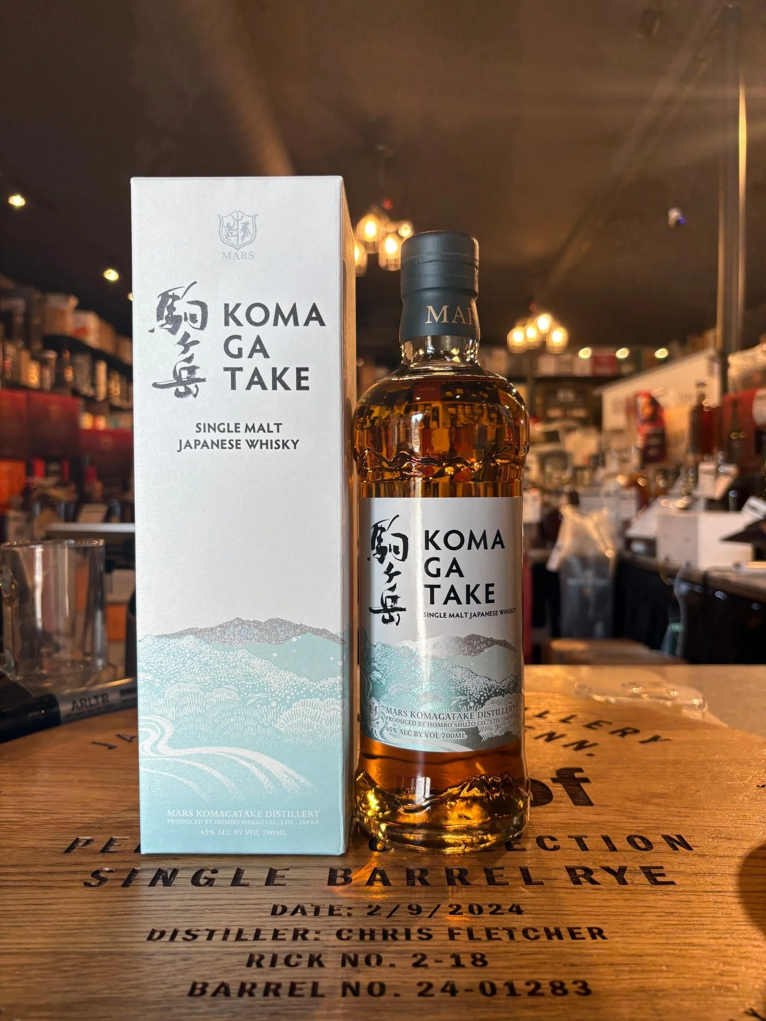 Komagatake Single Malt Japanese Whisky 90 Proof 700ml