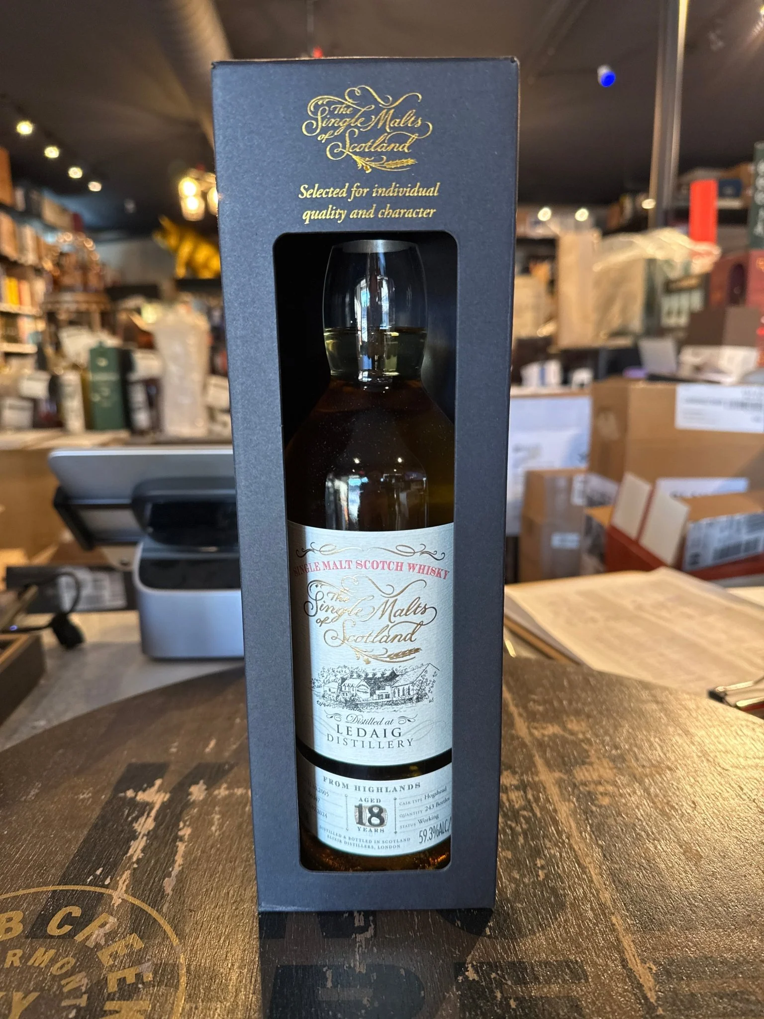 The Single Malts of Scotland - Ledaig 2005 18 Year Cask #300347, 59.3% Alc 700ml