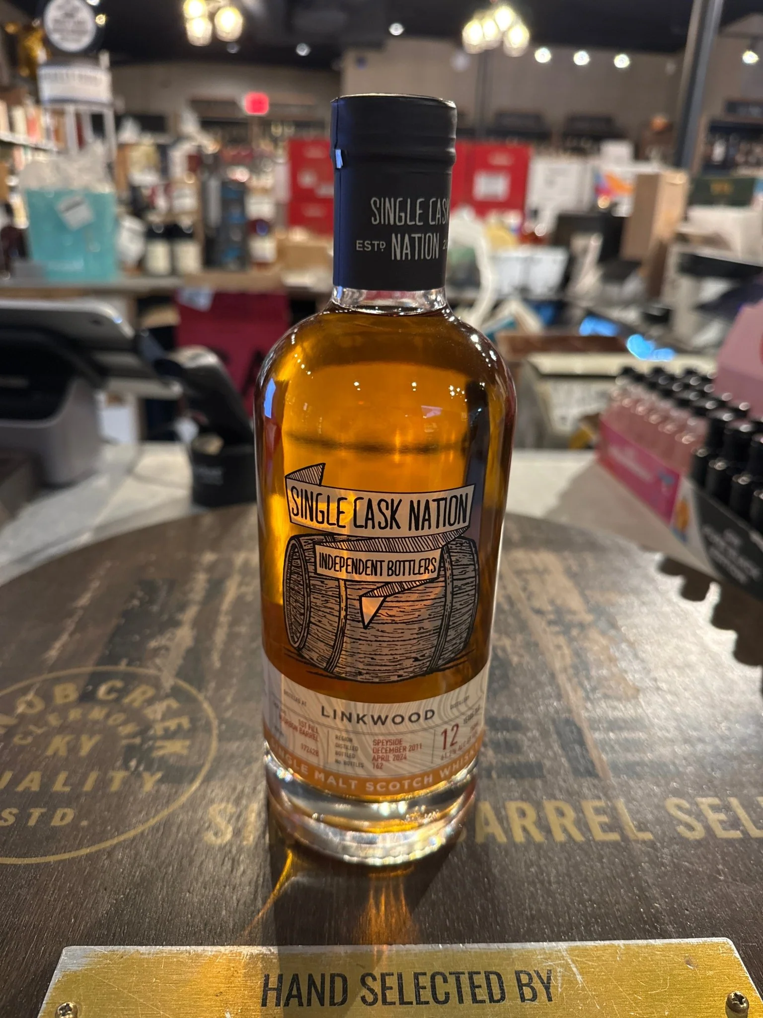 Single Cask Nation Linkwood 2011 12 Year 1st Fill Bourbon Cask 172428 - 750 ml 61.2% Alc