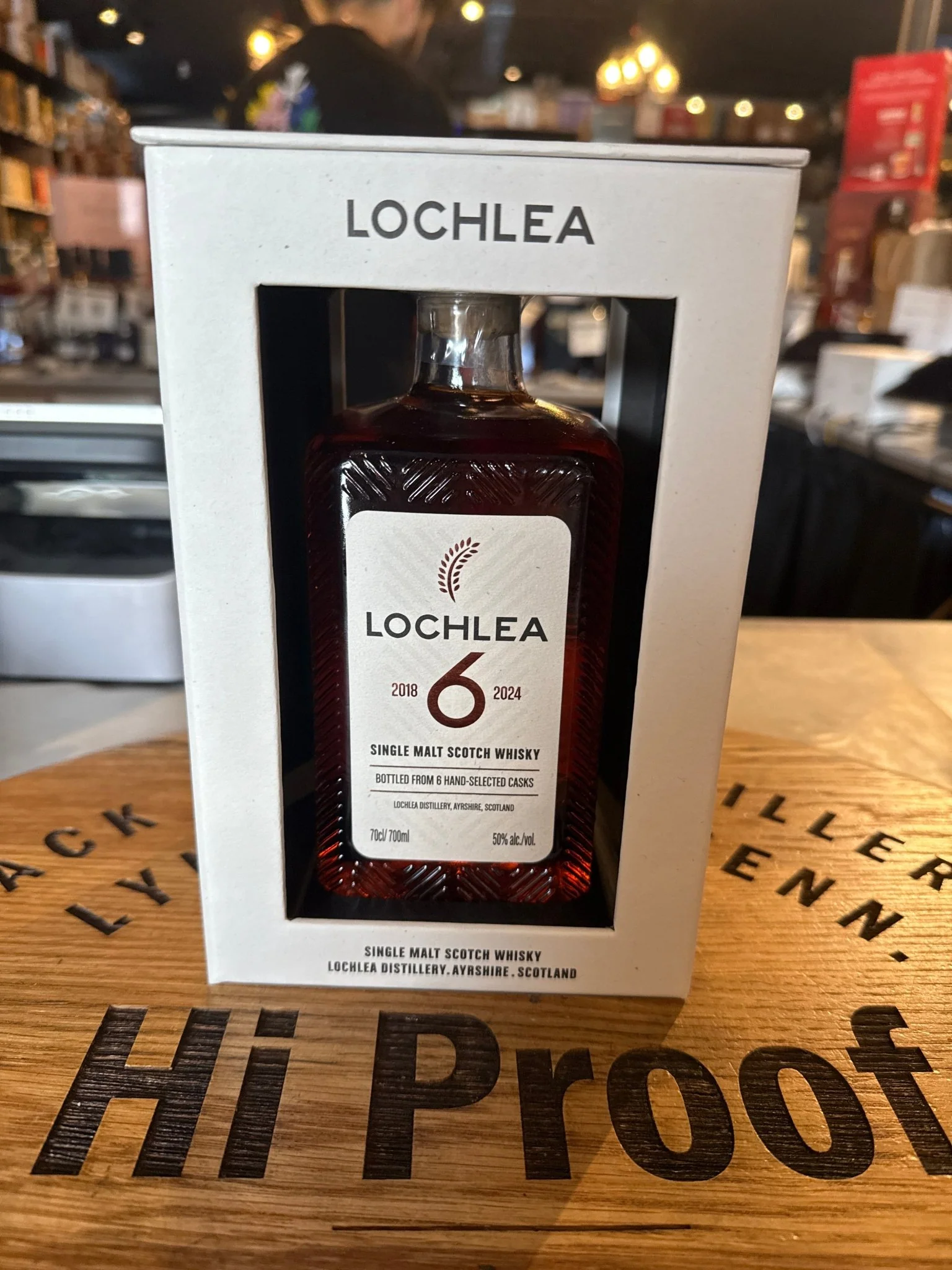 Lochlea 6 Year Old 50% Alc Single Malt Scotch Whisky 700ml