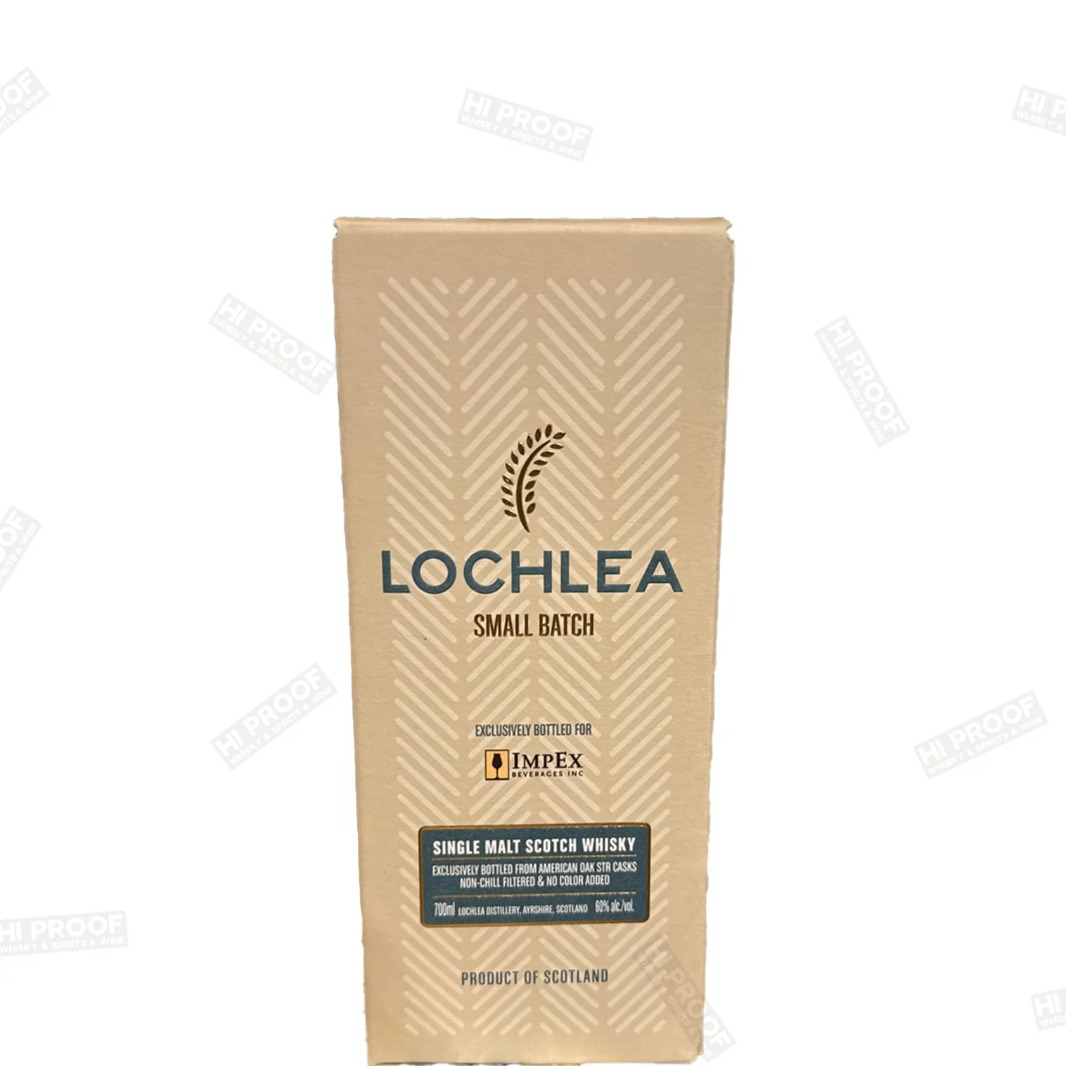 Lochlea Small Batch Release Str Single Malt Scotch Whisky 60% Alc 700ml