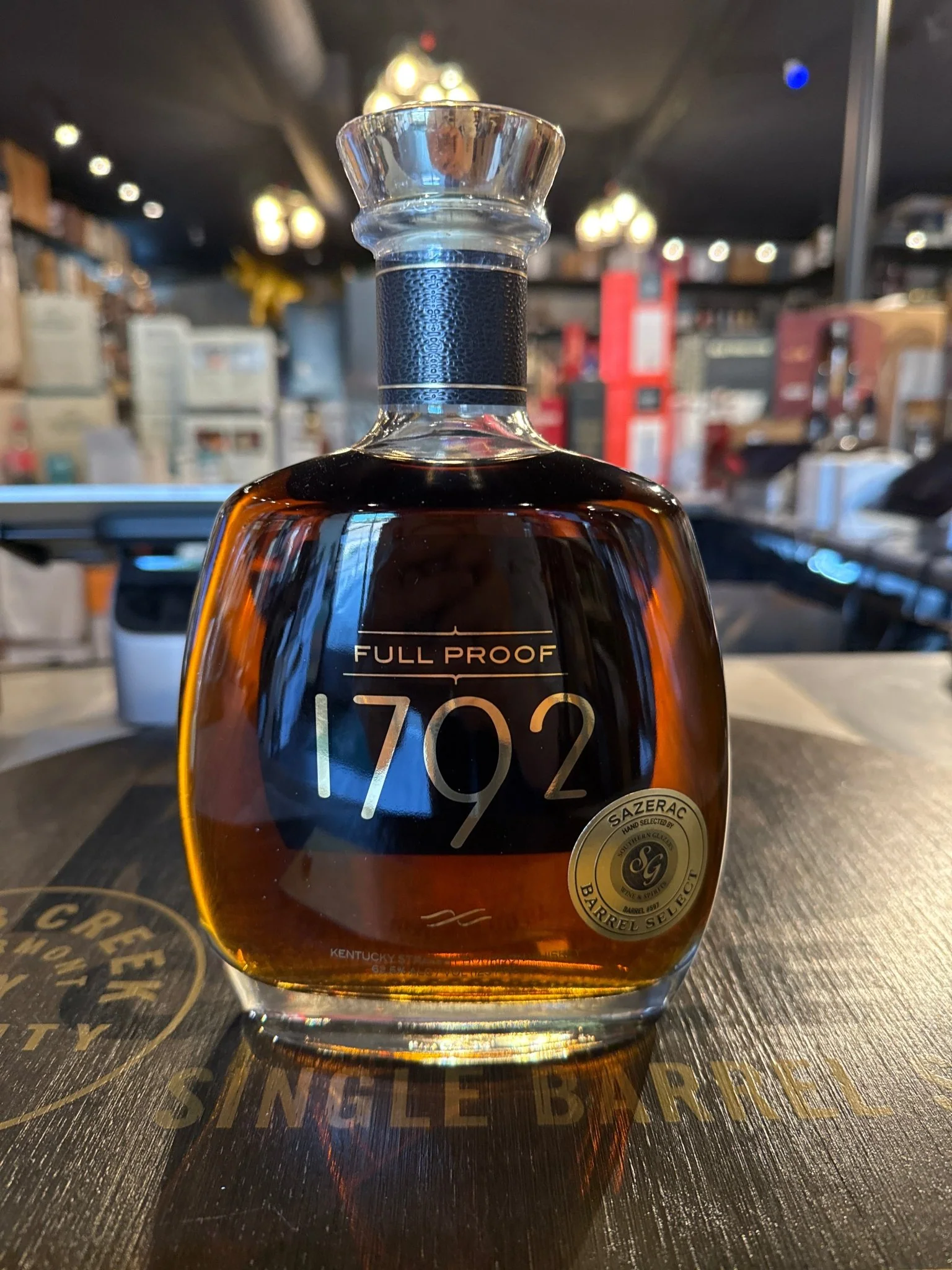 1792 Full Proof Single Barrel #597 125 Proof 750ml