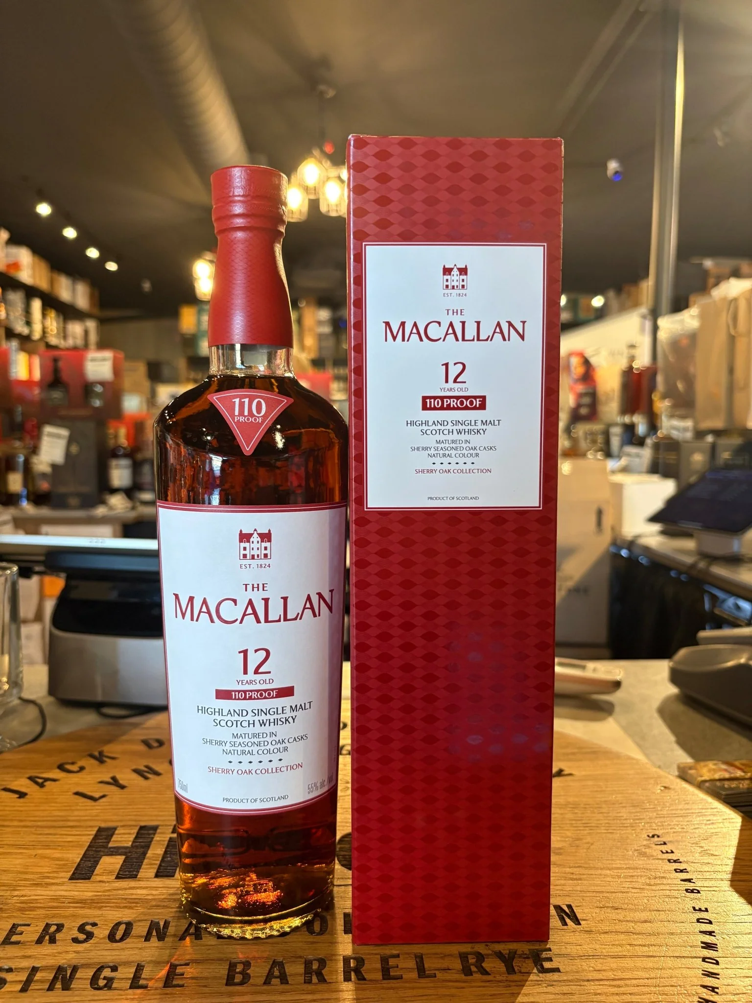 Macallan 12 Year Sherry Oak 110 Proof 750ml