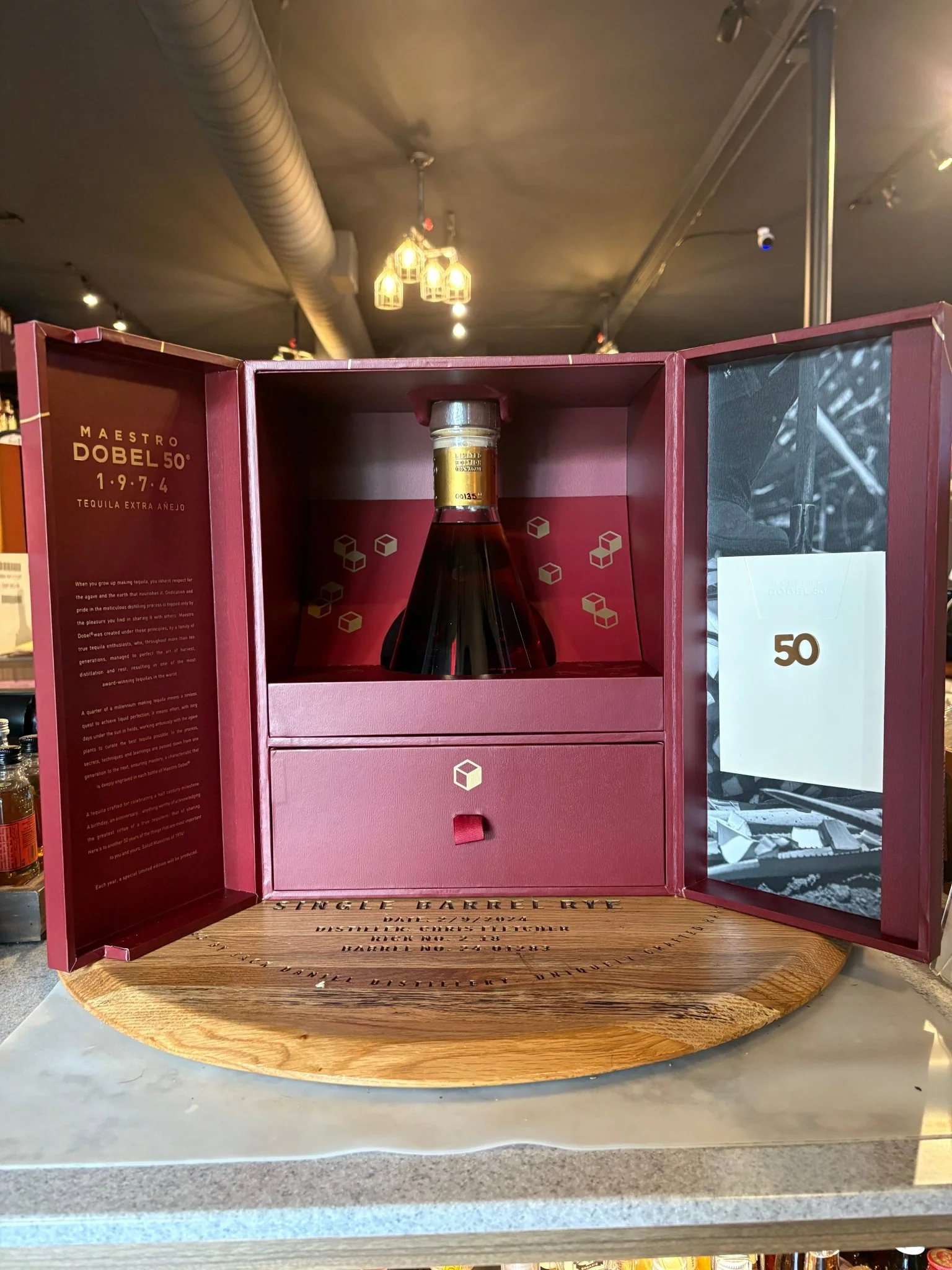 Maestro Dobel 50 Anniversary 1974 Extra Añejo Tequila 700ml