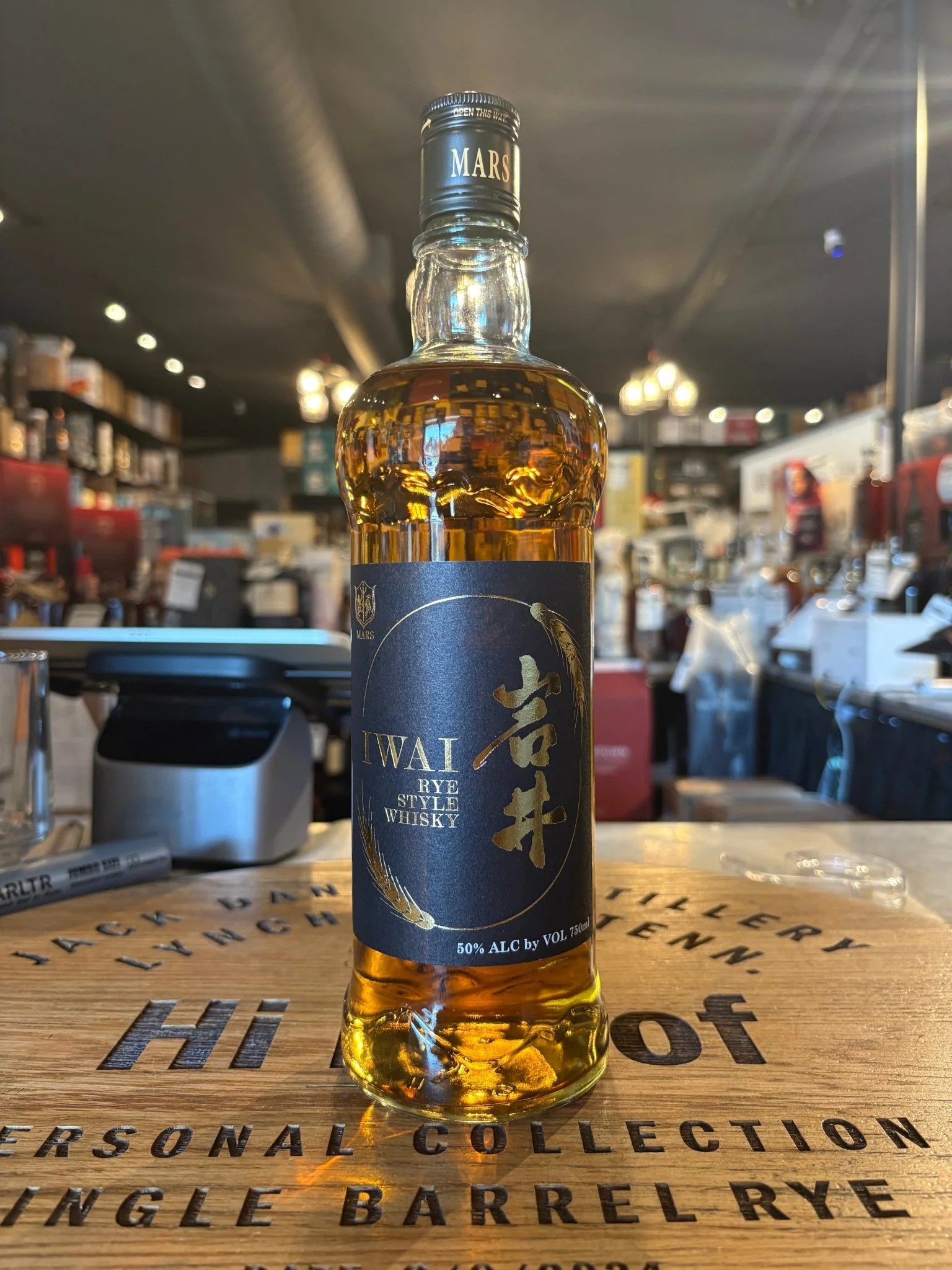 Mars Whisky Iwai Rye Style Whisky 100 Proof 750ml